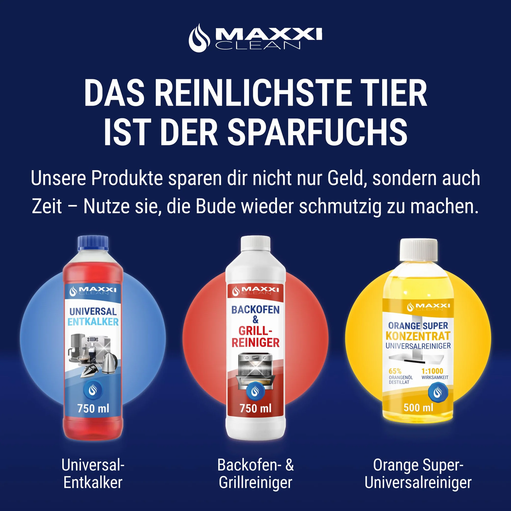 Maxxi Clean Alkohol izopropylowy 99,9% 750 ml Środek czyszczący