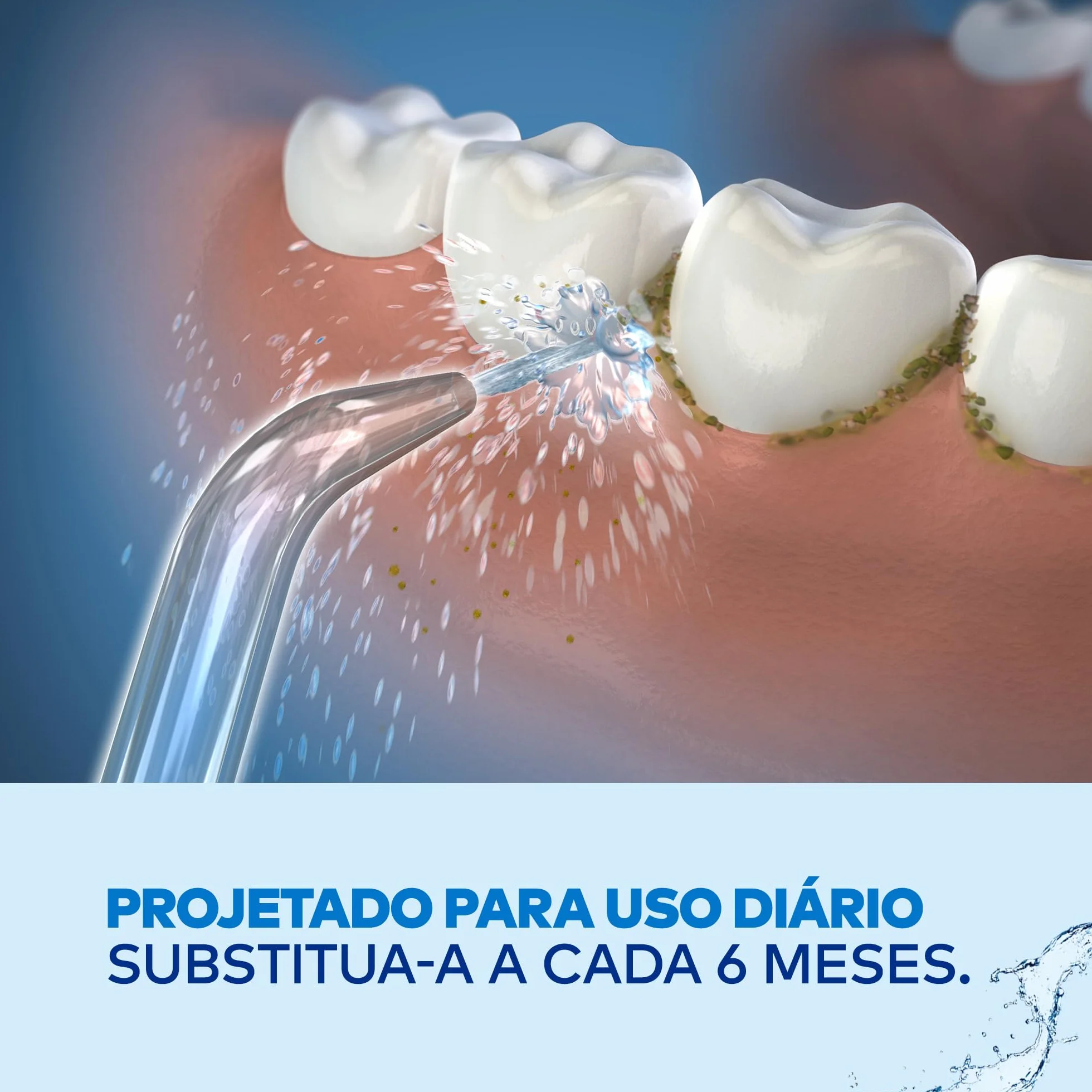 Waterpik Classic JT-100E nasadka zapasowa do irygatora jamy ustnej, 2 sztuki
