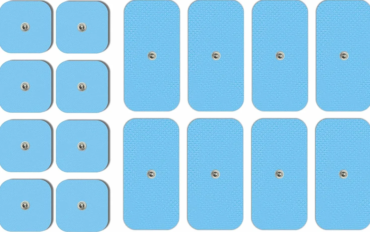 Zestaw 16 podkładek do elektrod Beurer Bluetens Sanitas Vitalcontrol 50x50 mm 50x100 mm