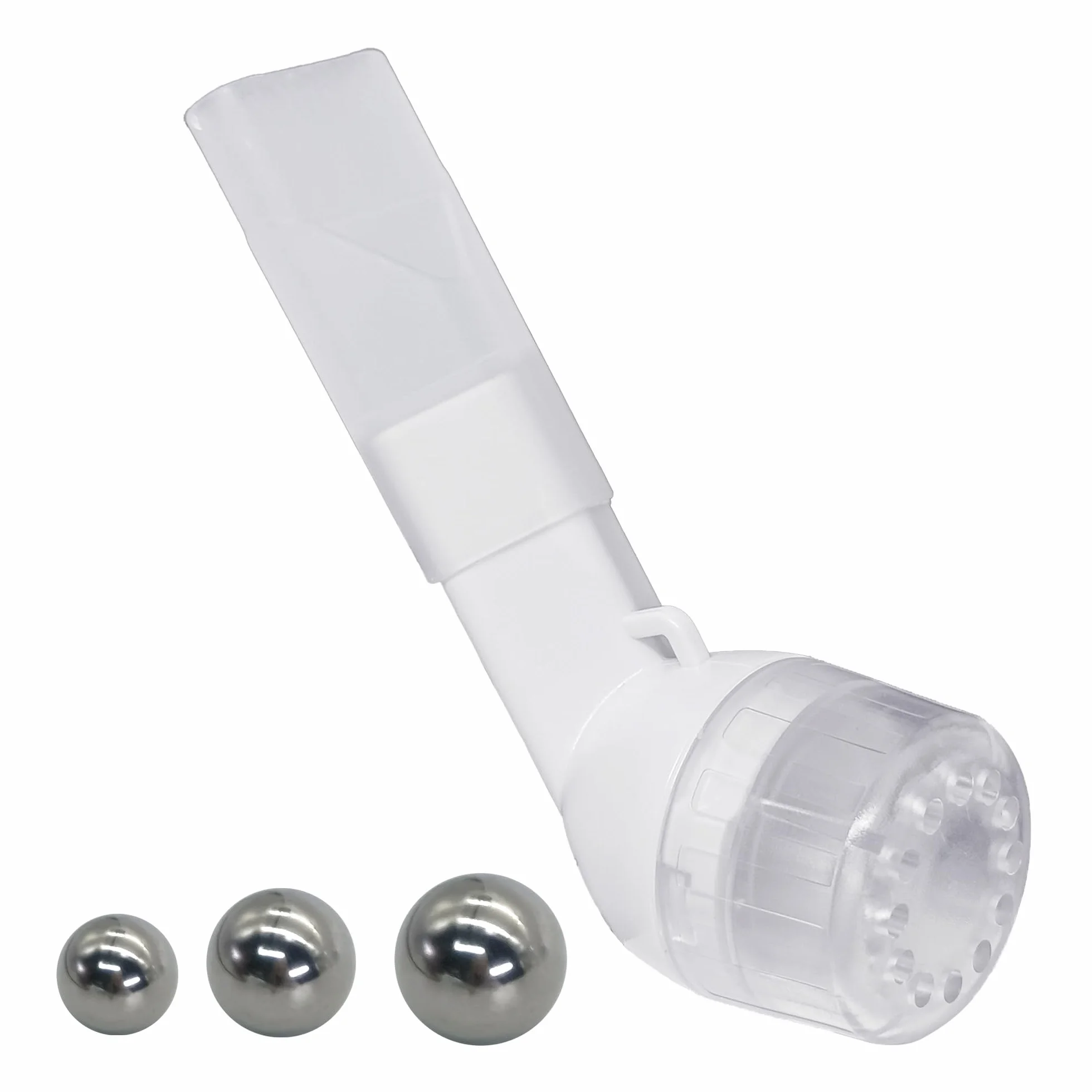 Trener Oddychania Płuc OPEP Respirator Terapia Oczyszczanie Płuc Biały