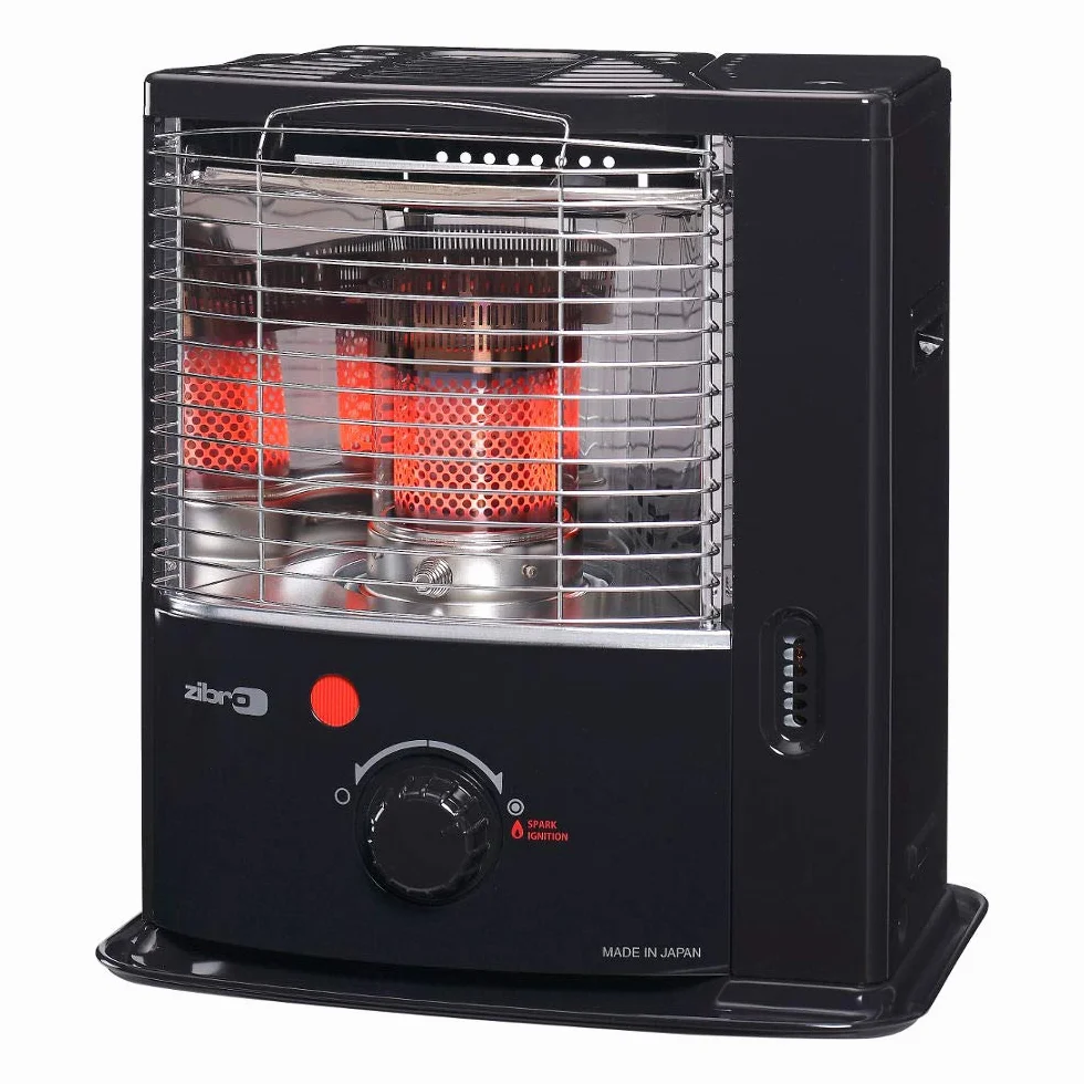 Zibro RS-220, przenośny mechaniczny grzejnik grzejny, japońska jakość, ogrzewa do 35 metrów kwadratowych, nie wymaga instalacji, moc 2200 W