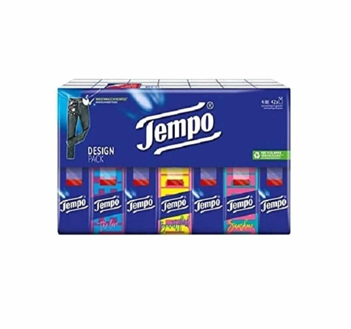 Tempo Chusteczki higieniczne XL, 42 sztuki