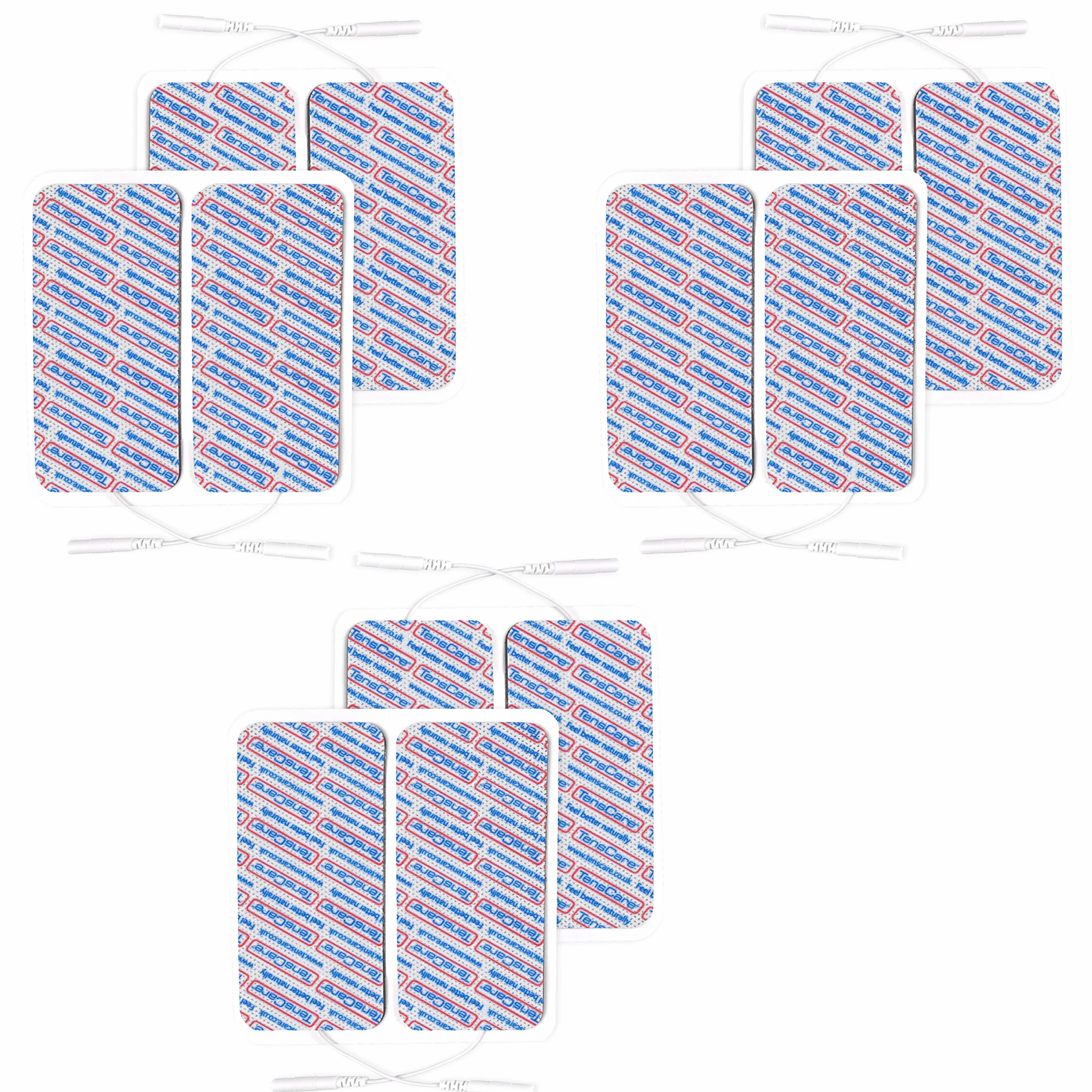 TensCare (E-CM50100) samoprzylepne elektrody 50 mm x 100 mm (3 x 4 sztuki)