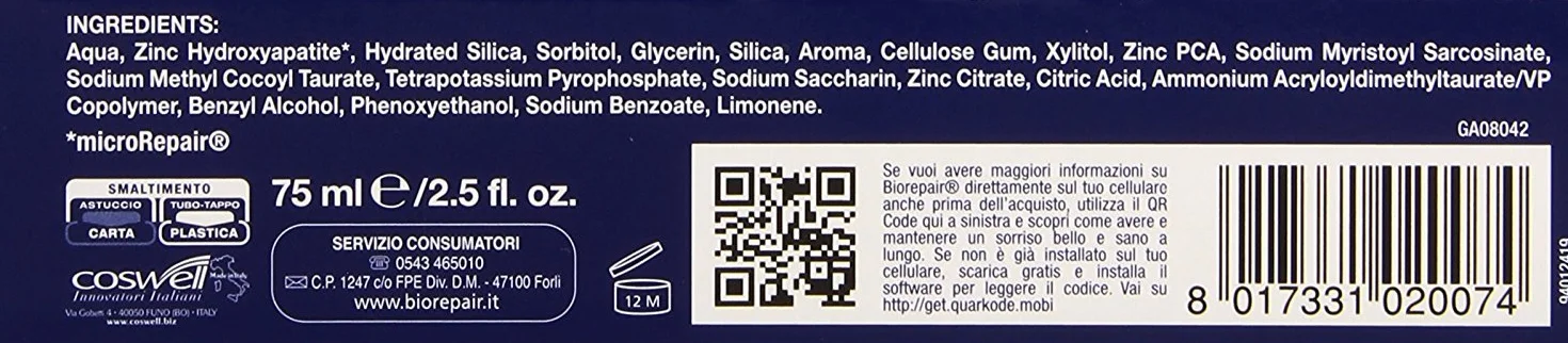 Biorepair – Intensive Toothpaste Oral Care Treatment Night 75 ml