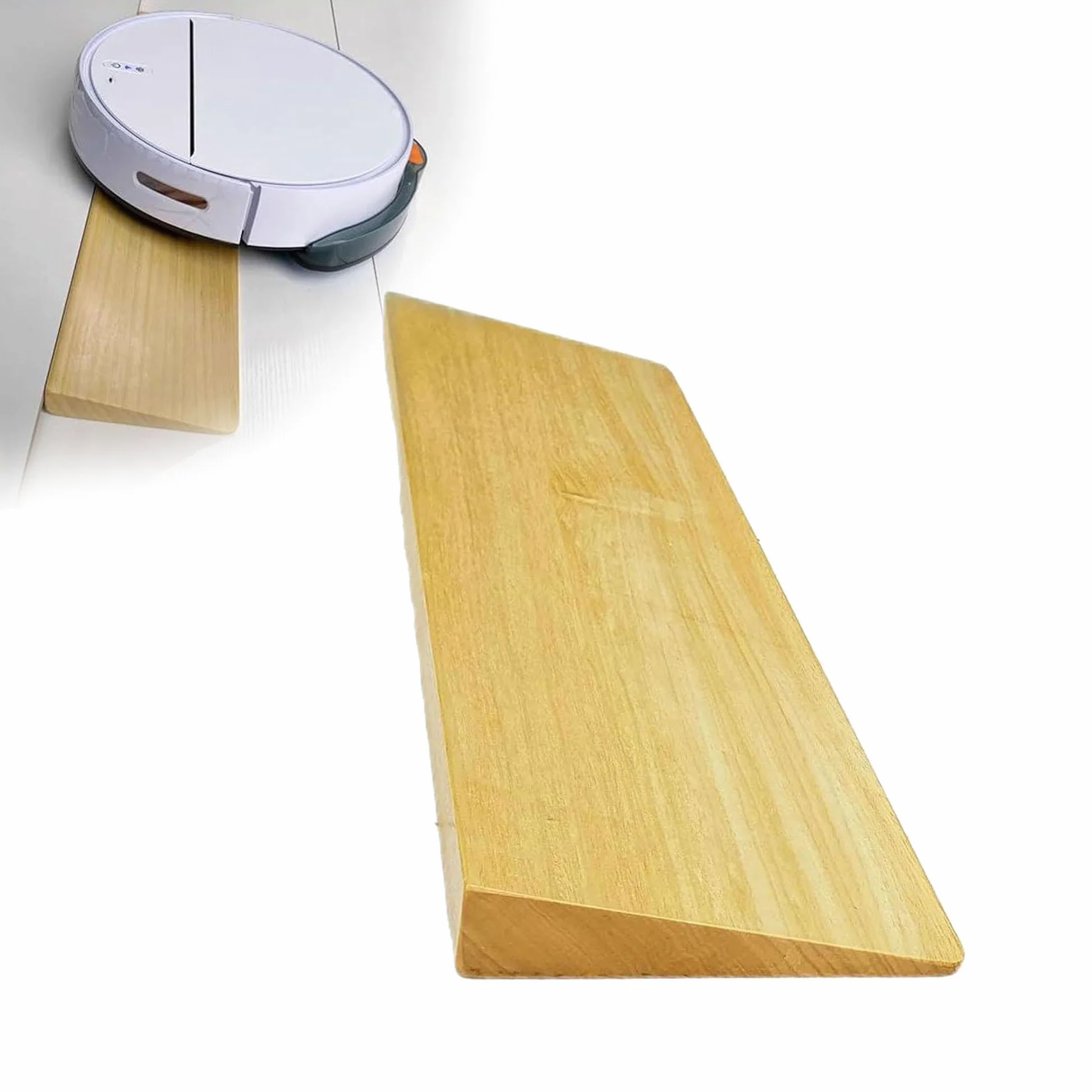 80 x 15 x 3 cm drewniana rampa progowa do drzwi, przenośna, lekka i łatwa do przenoszenia, do chodnika, może być używana jako rampa dla wózków inwalidzkich, rampa progowa