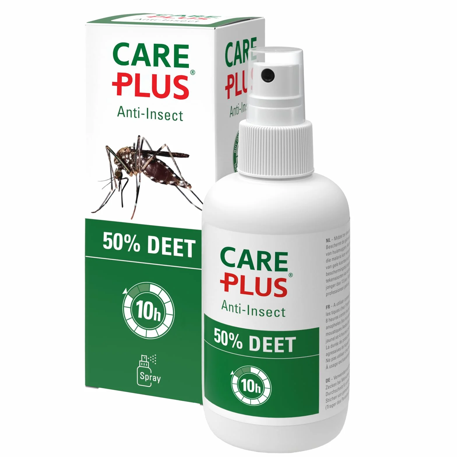Care TP32933 Plus Anti-Insect Deet Spray, przezroczysty, 200 ml