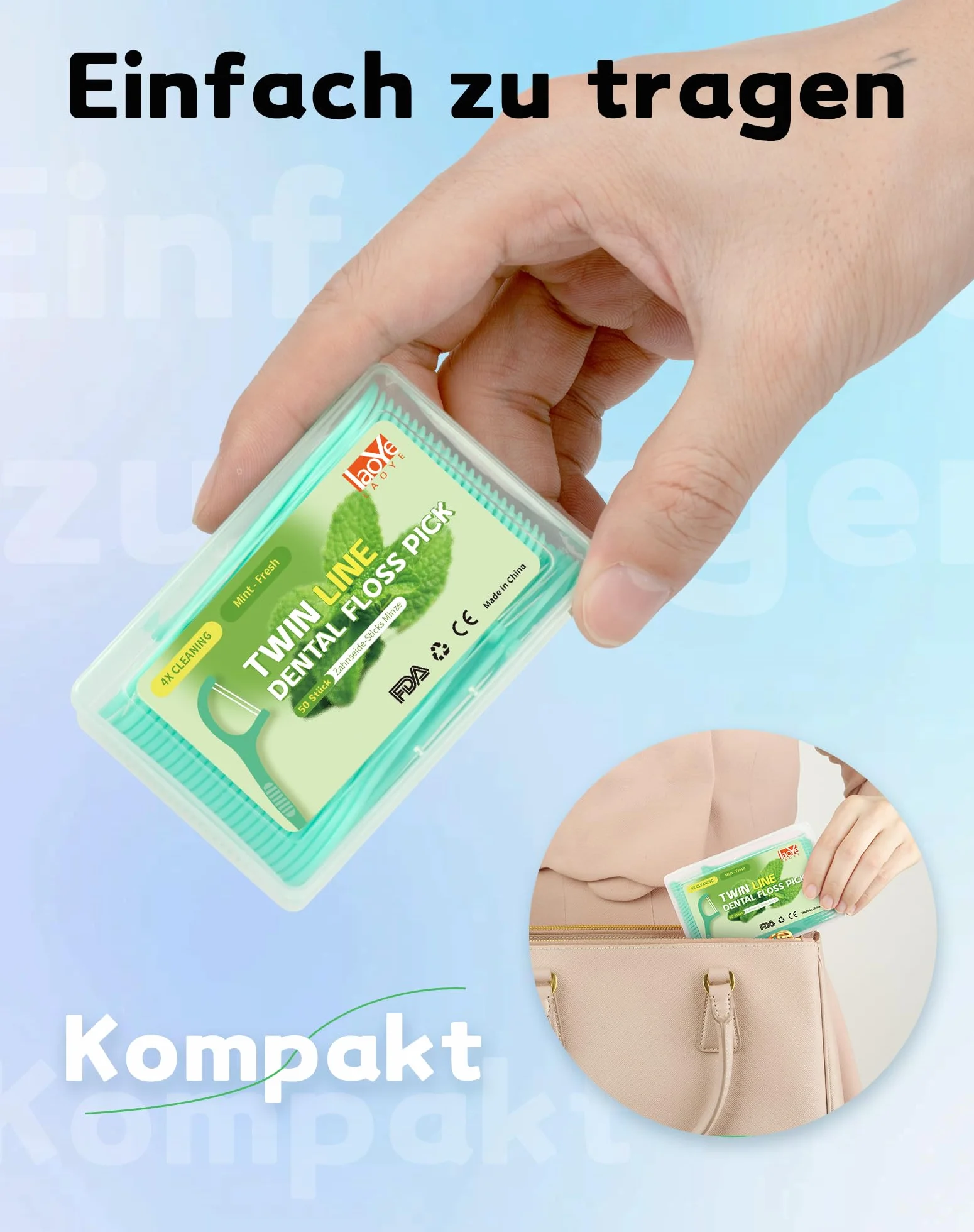 Nić dentystyczna pałeczki mięty 200 szt. nić dentystyczna twin line dental floss mint 4 x środek do czyszczenia zębów przestrzenie doopelten nici dentystyczne Stick nić dentystyczna wykałaczki o smaku