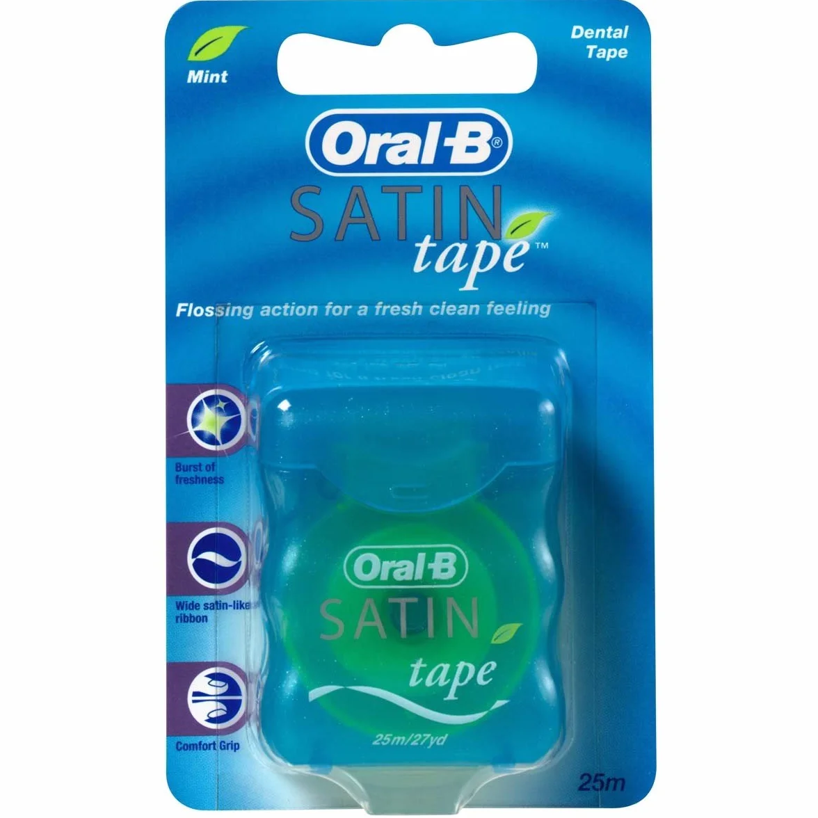 Oral-B Taśma satynowa Mint 3 opakowania