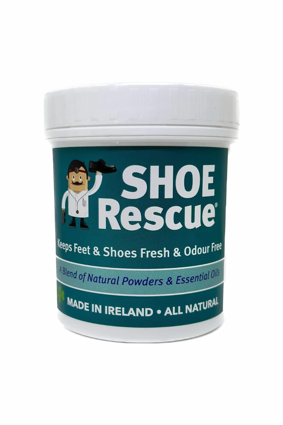Puder do stóp i butów 100 g – środek do usuwania nieprzyjemnych zapachów Shoe Rescue