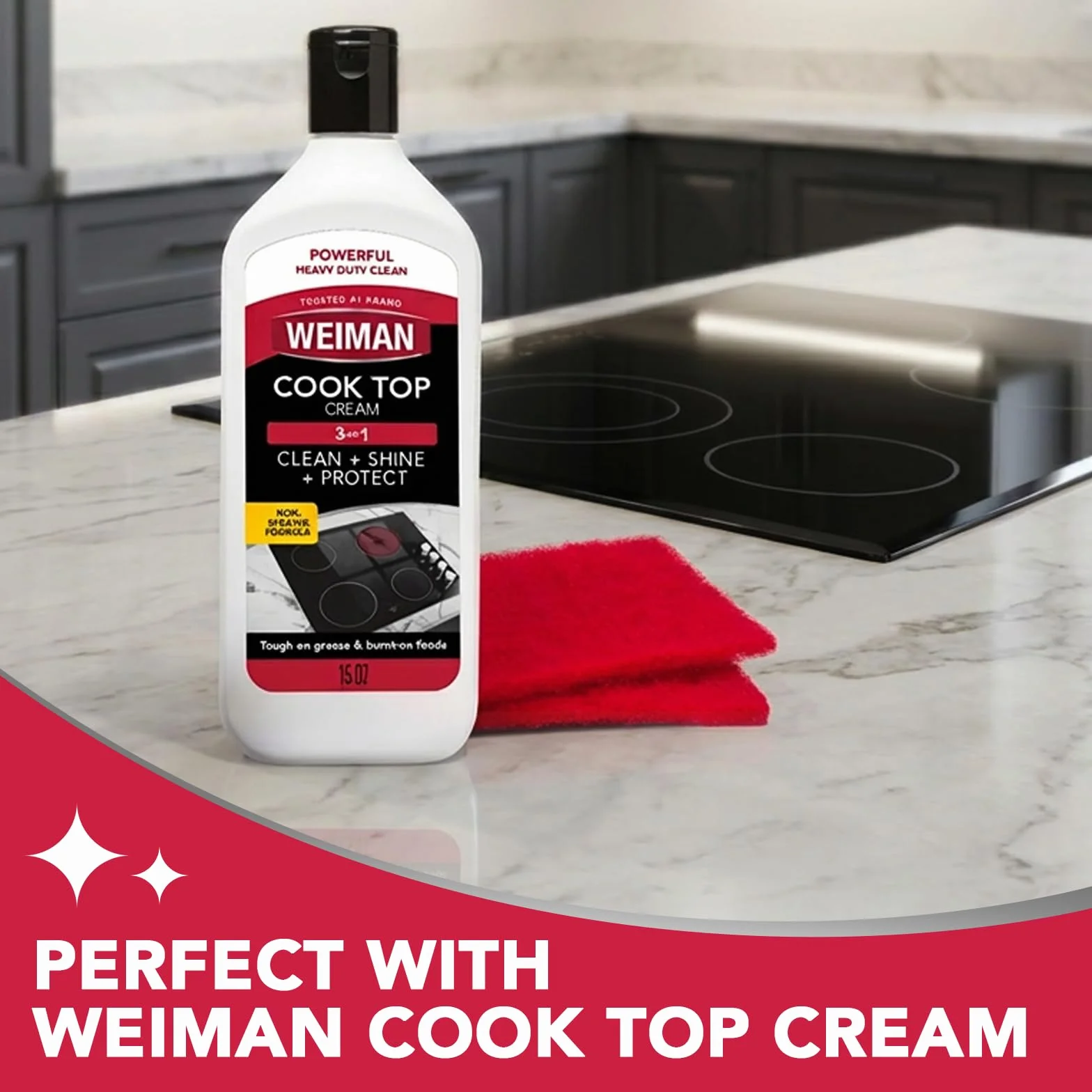 Weiman Ceramic and Glass Cooktop Cleaner 300 ml Środek czyszczący i polerujący