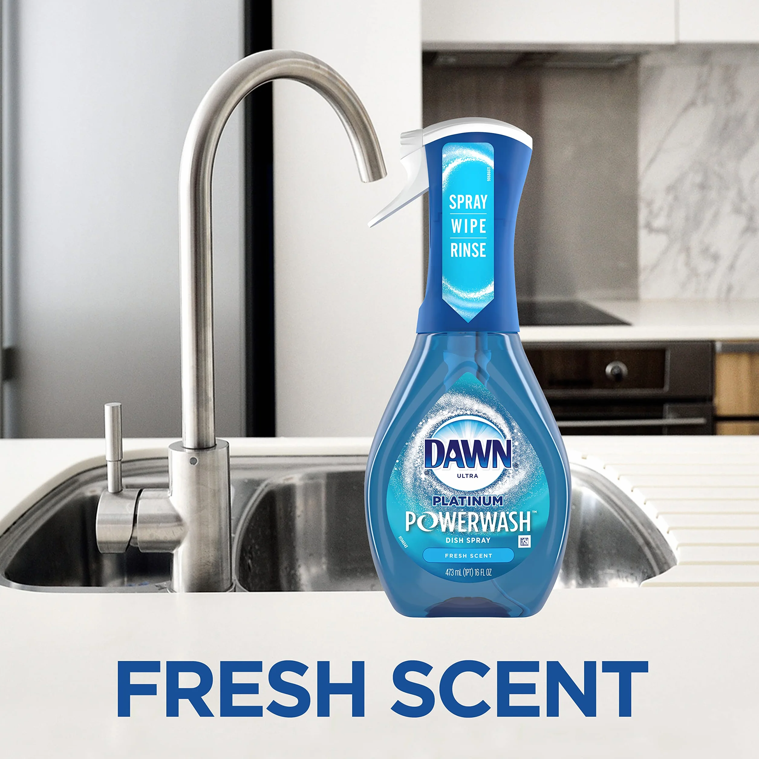 Dawn Platinum Powerwash spray do naczyń, zestaw 4 sztuk (16 ml + 3x 16 Fl Oz)
