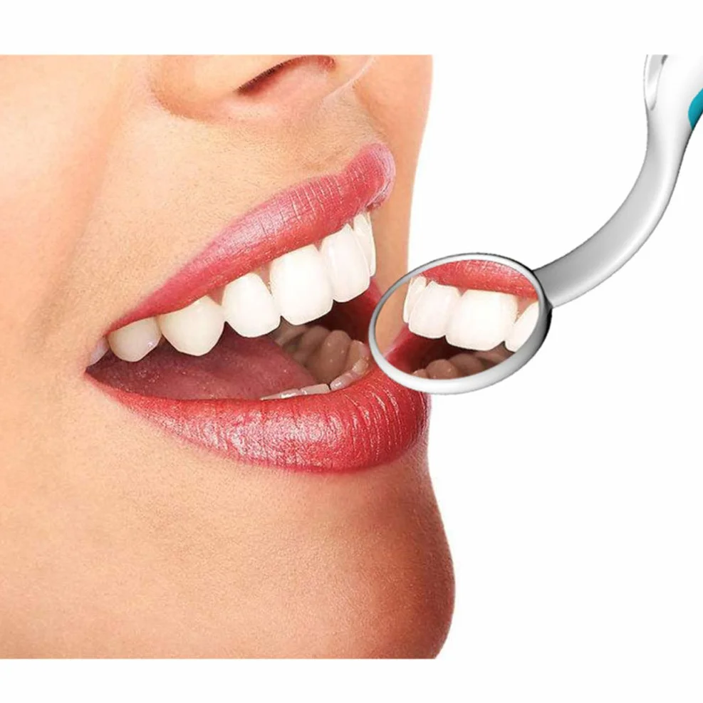 MILISTEN Lustro dentystyczne z oświetleniem LED, ochrona przed zaparowaniem, lusterko dentystyczne, lusterko do pielęgnacji zębów, lusterko do makijażu