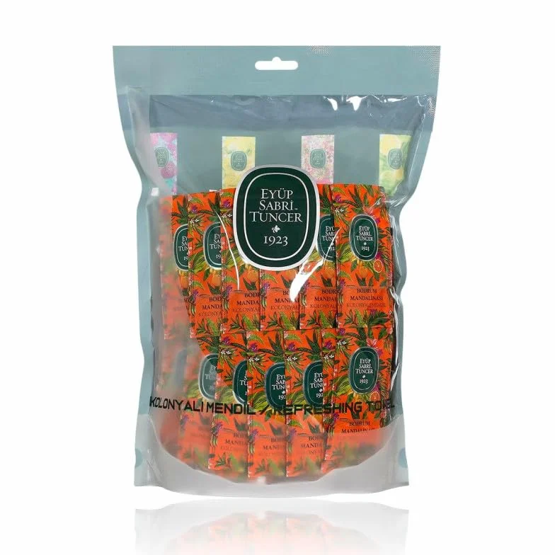 Eyüp Sabri Tuncer Bodrum mandarynka Cologne chusteczki higieniczne 5 x 10 cm 150 sztuk