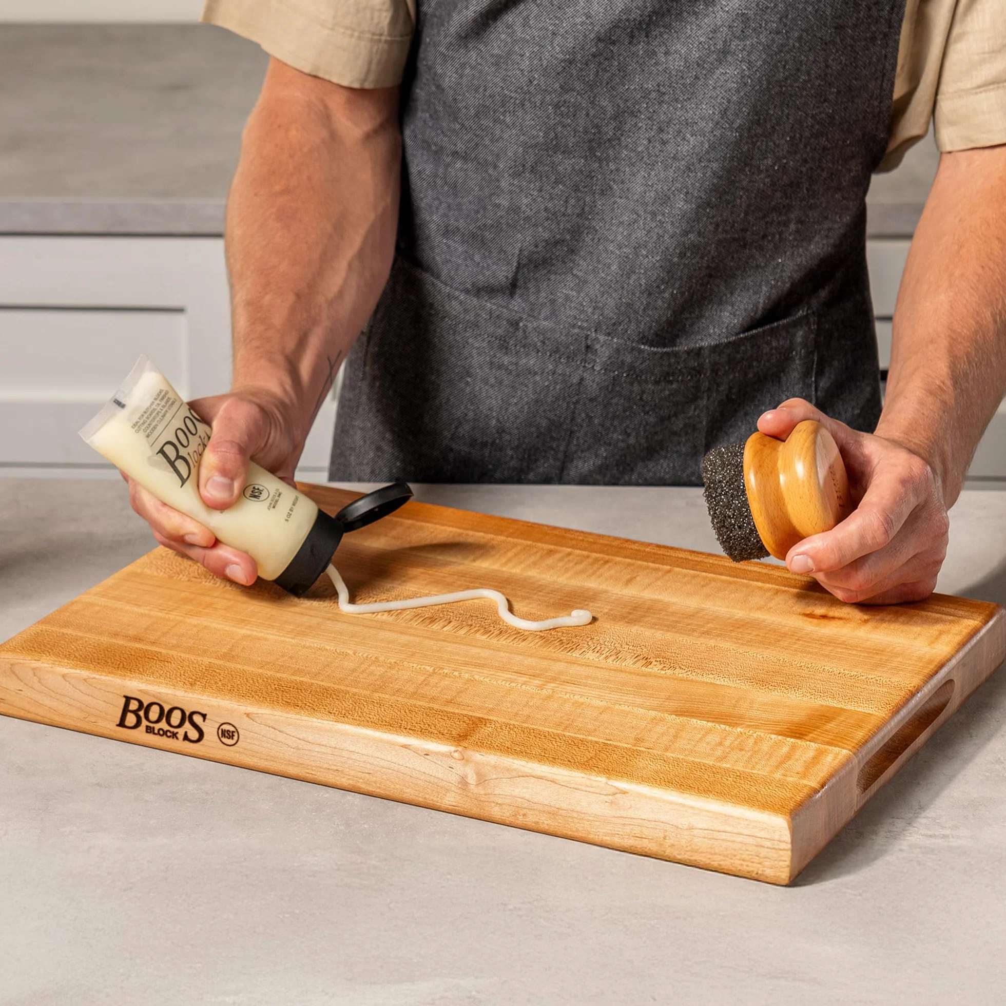 John Boos Butcher Block Board kremowy, 213 ml