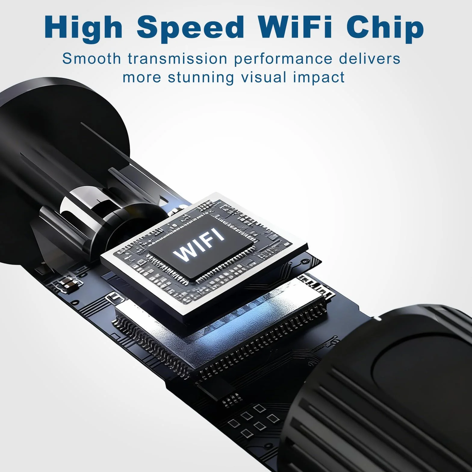 Otoskop do usuwania woskowiny, 1080p HD, WiFi, urządzenie do czyszczenia uszu z aparatem, otoskop z 6 diodami LED, wodoszczelność IP67, do otoskopu, do smartfonów z systemem iOS, Android