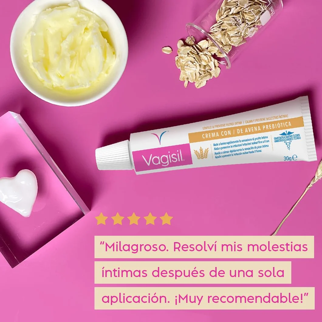 Vagisil Cosmetic krem do bielizny, 2 w 1, do codziennego użytku - 30 g