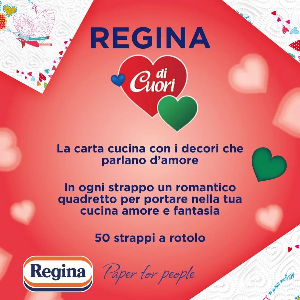 Regina 415694 Papier Kuchenny, 30 Rolek, Biały