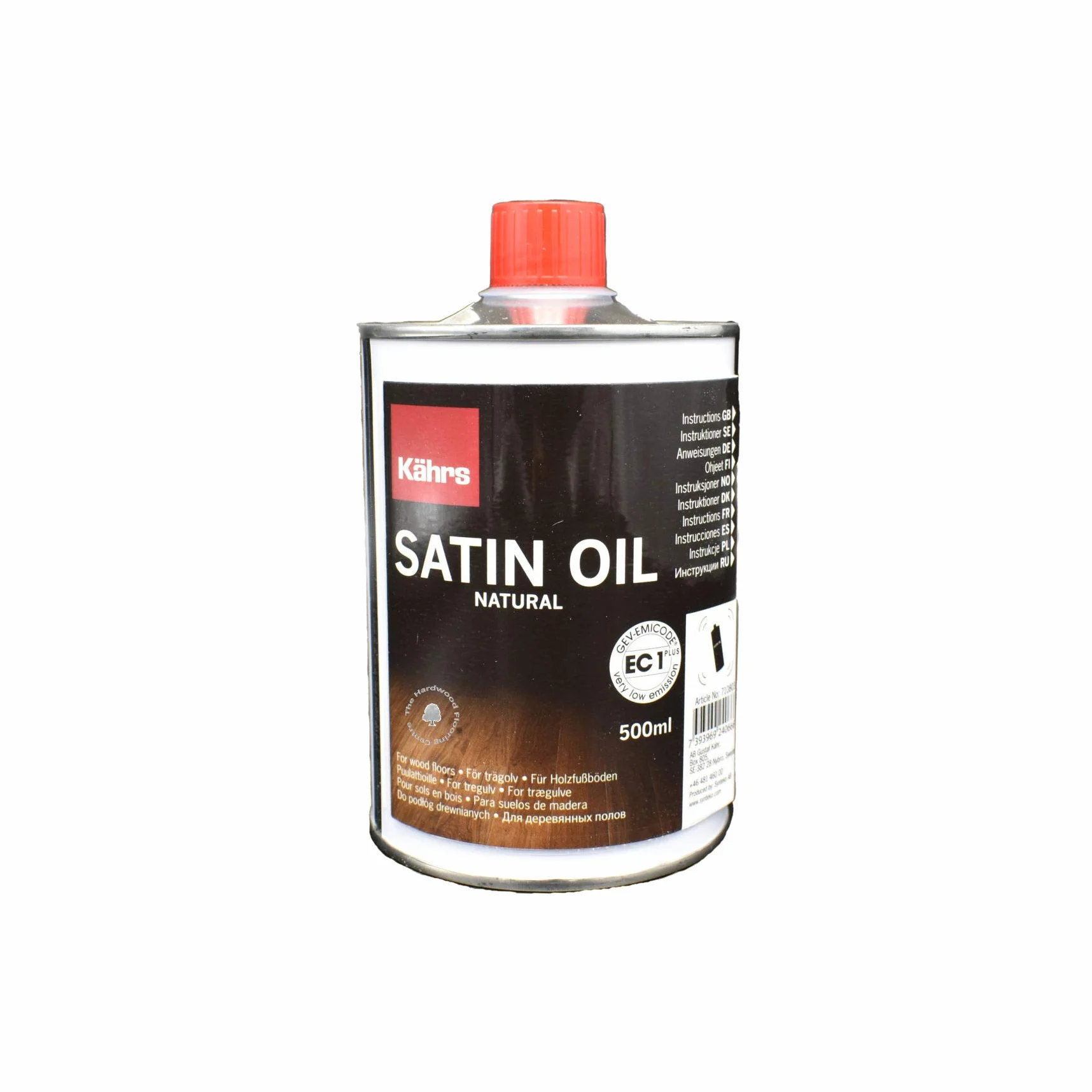Kahrs Olej satynowy naturalny 500 ml