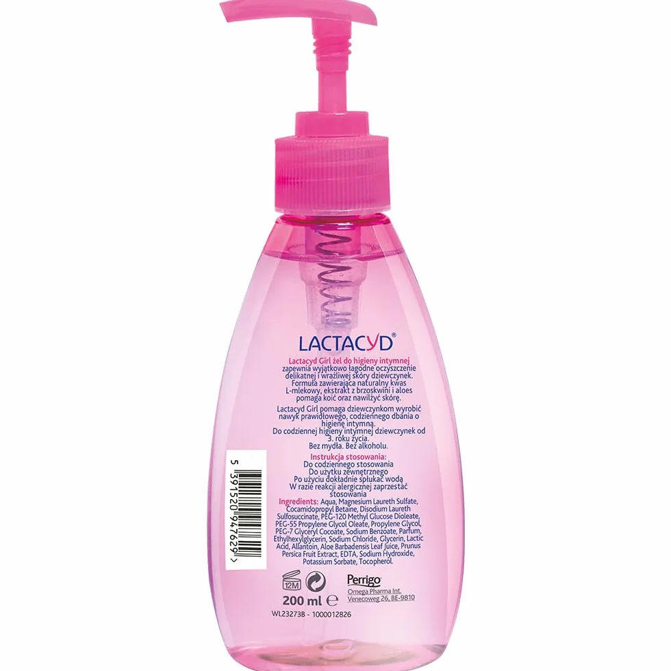 Lactacyd Girl żel do higieny intymnej 200ml