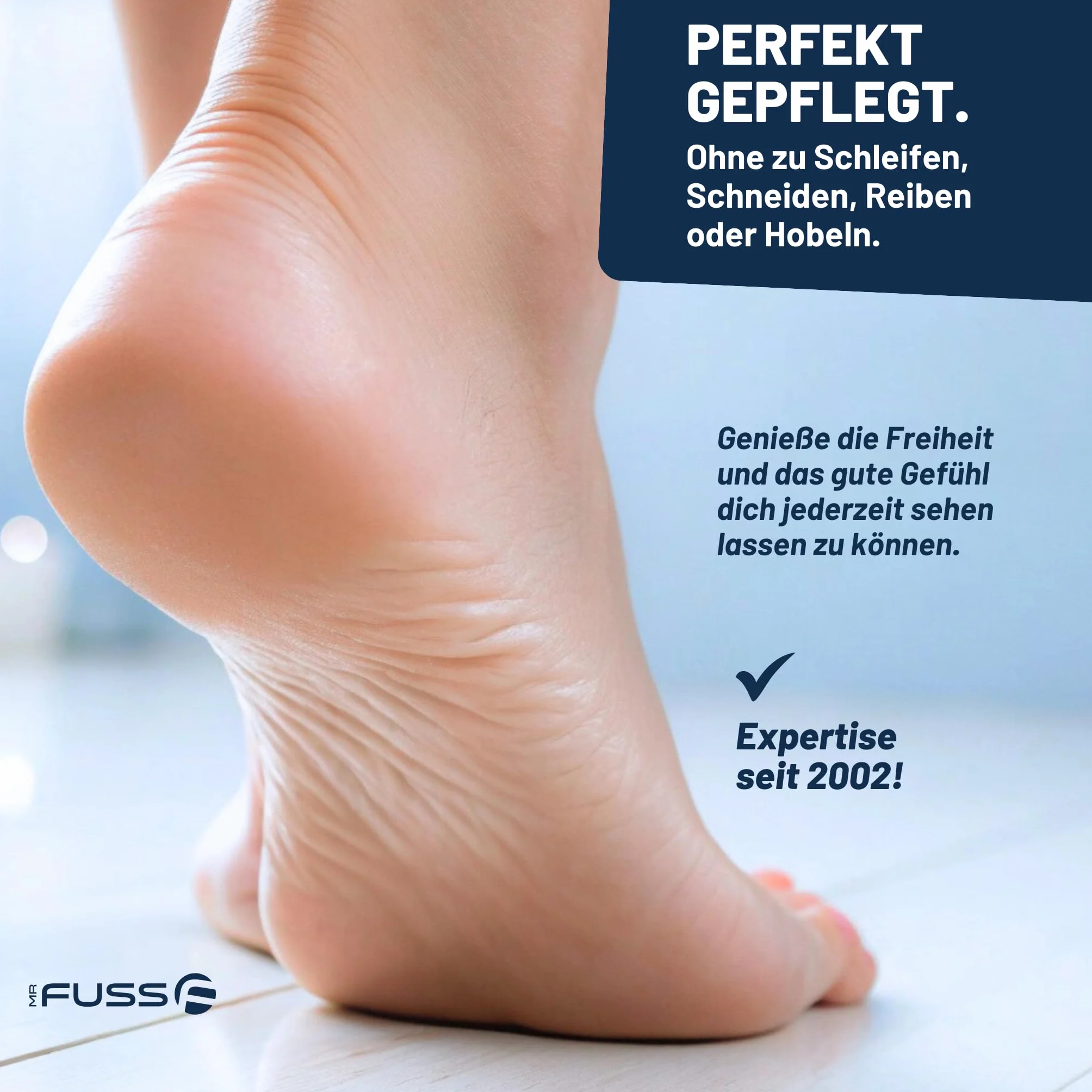 Mr. Fuss Środek do usuwania zrogowaciałego naskórka 250ml Zestaw do pedicure Nr 4