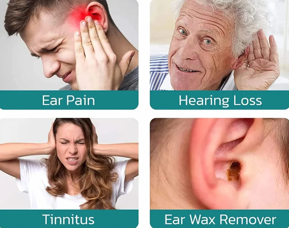 Japanese Ear Ringing Treatment Oil, Ear Remedy Drops, 10ml Organic Ear Oil for Relieves Ear Aches, Noises, Itchy