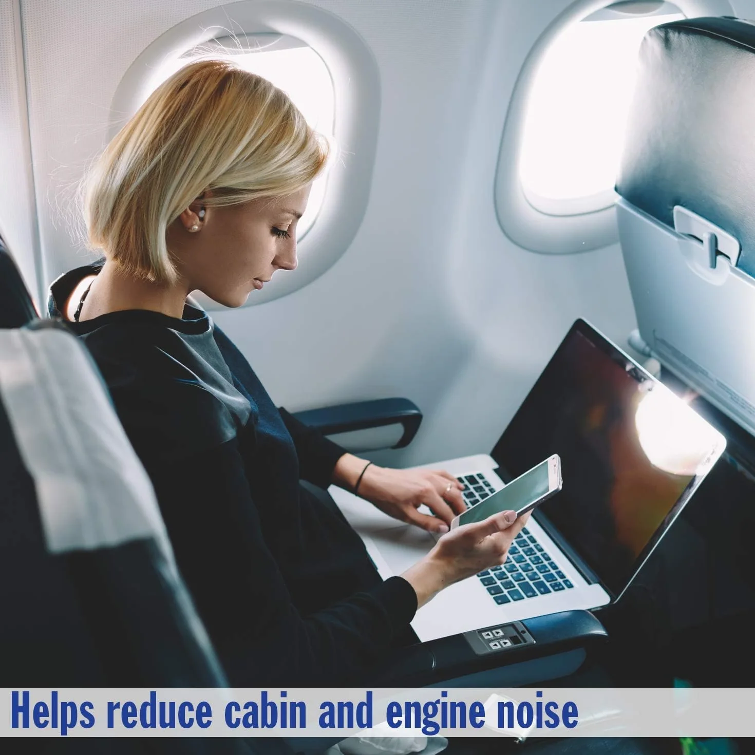 Mack's Flightguard Airplane zatyczki do uszu redukujące ciśnienie 26 dB NRR 33 dB SNR