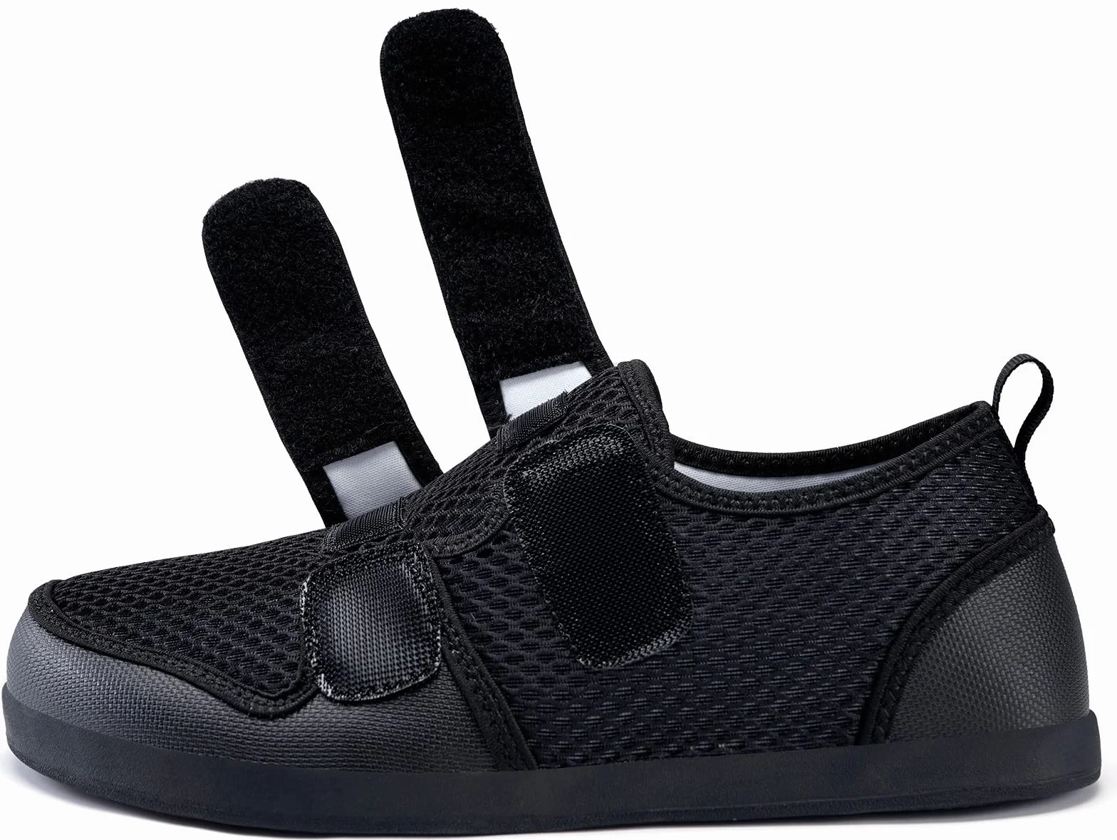 Buty rehabilitacyjne dla cukrzyków regulowane zapięcie na rzepy szerokie