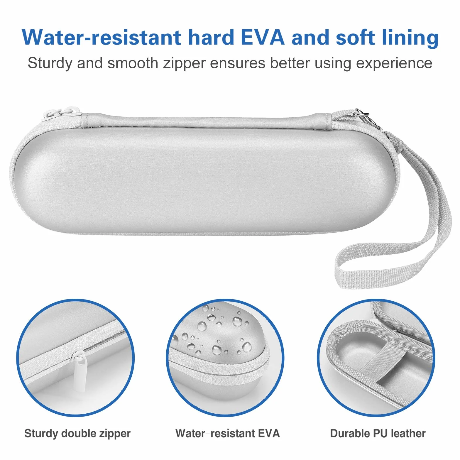 ProCase Skóra PU Ochrona Przed Wstrząsami do Oral-B Pro/Pro 2, Philips Sonicare