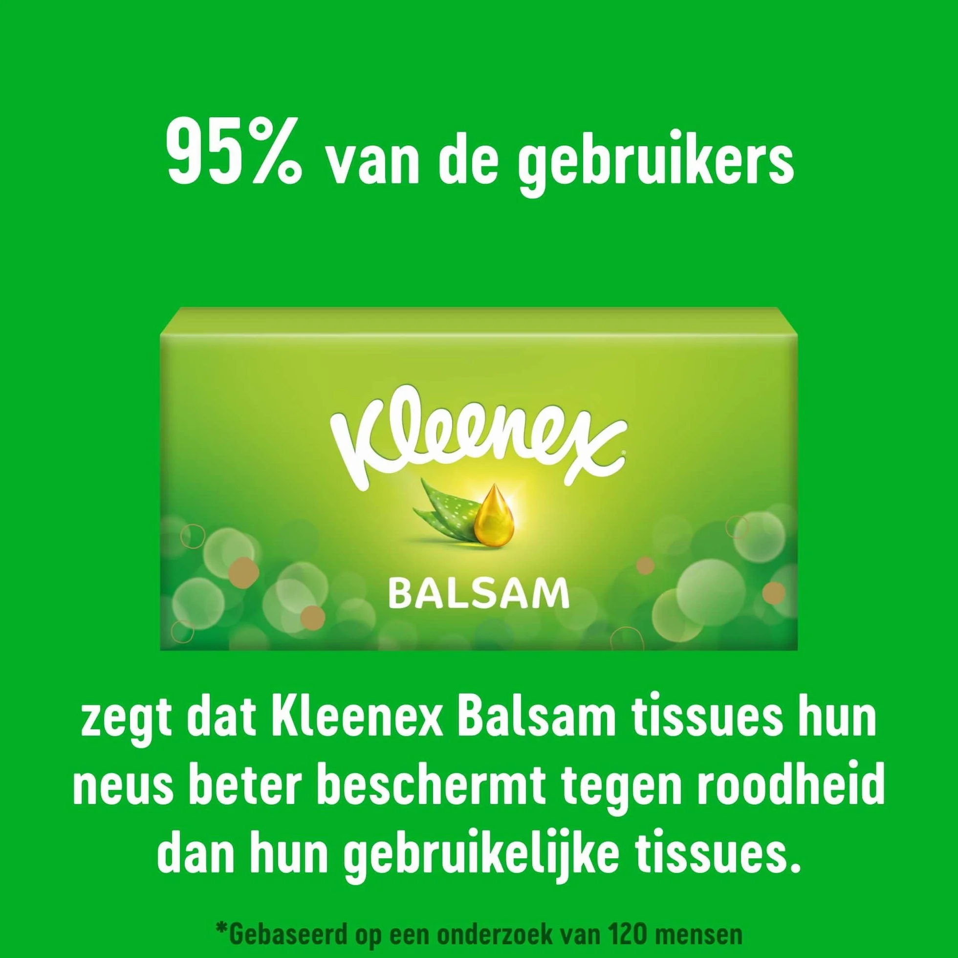 Kleenex Balsam chusteczki higieniczne 4-warstwowe 16 x 12 opakowań po 9 chusteczek opakowanie magazynowe