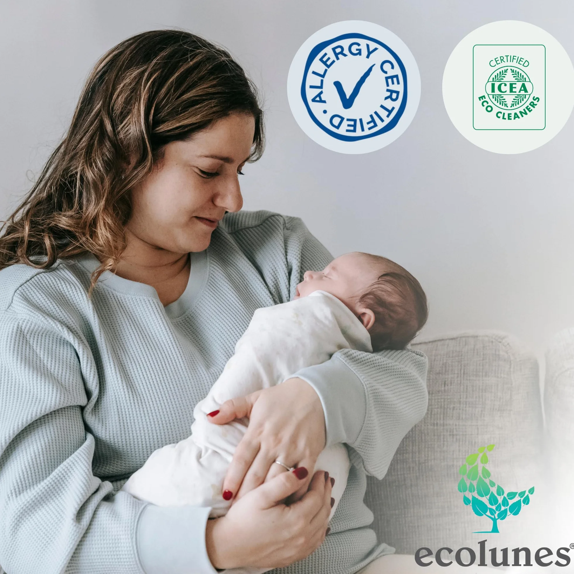 Ecolunes hipoalergiczny płyn do mycia ciała dla dzieci bezzapachowy 500 ml 99,5% składników naturalnych