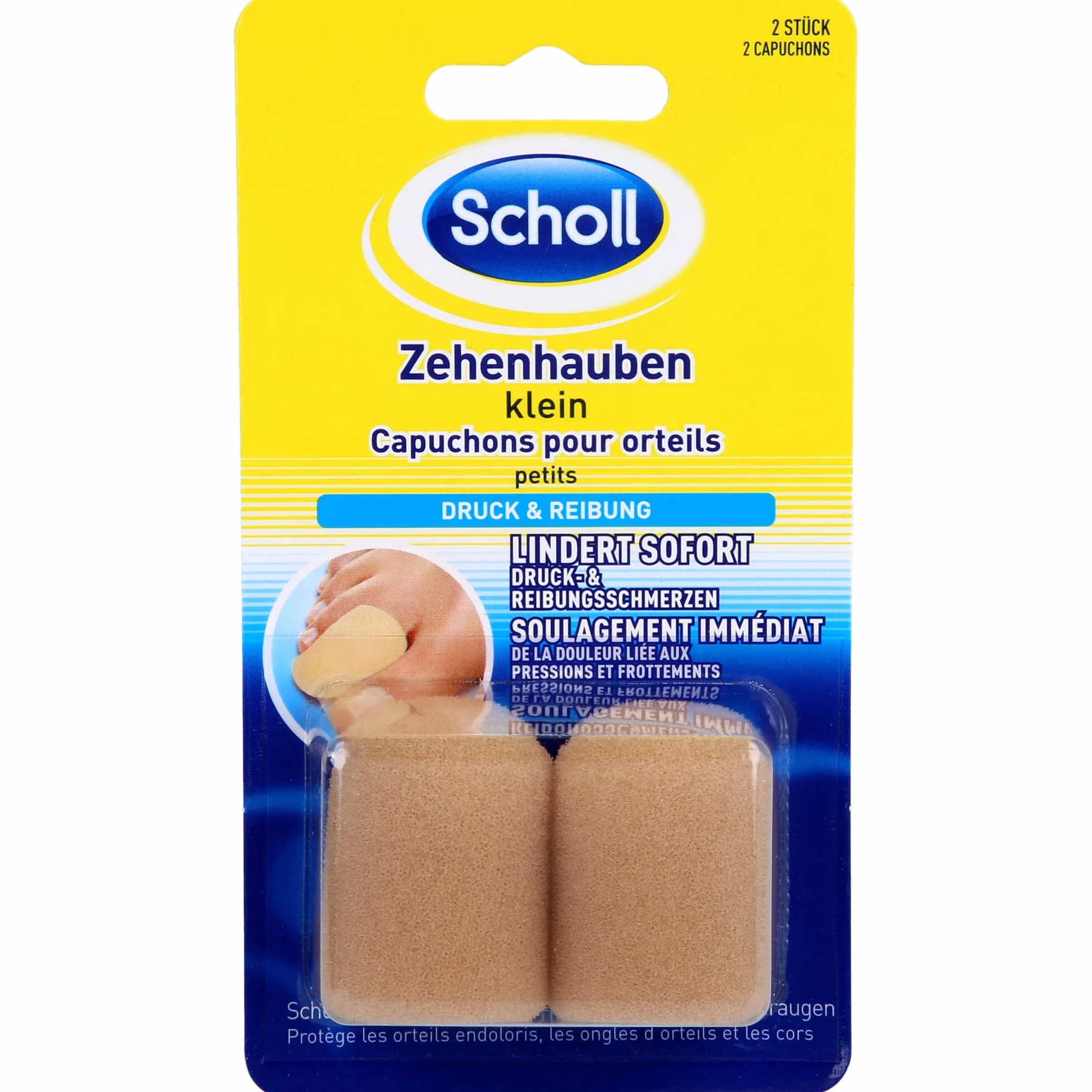 Scholl Druck & Reibung Osłonka na Palce, 2 Sztuki