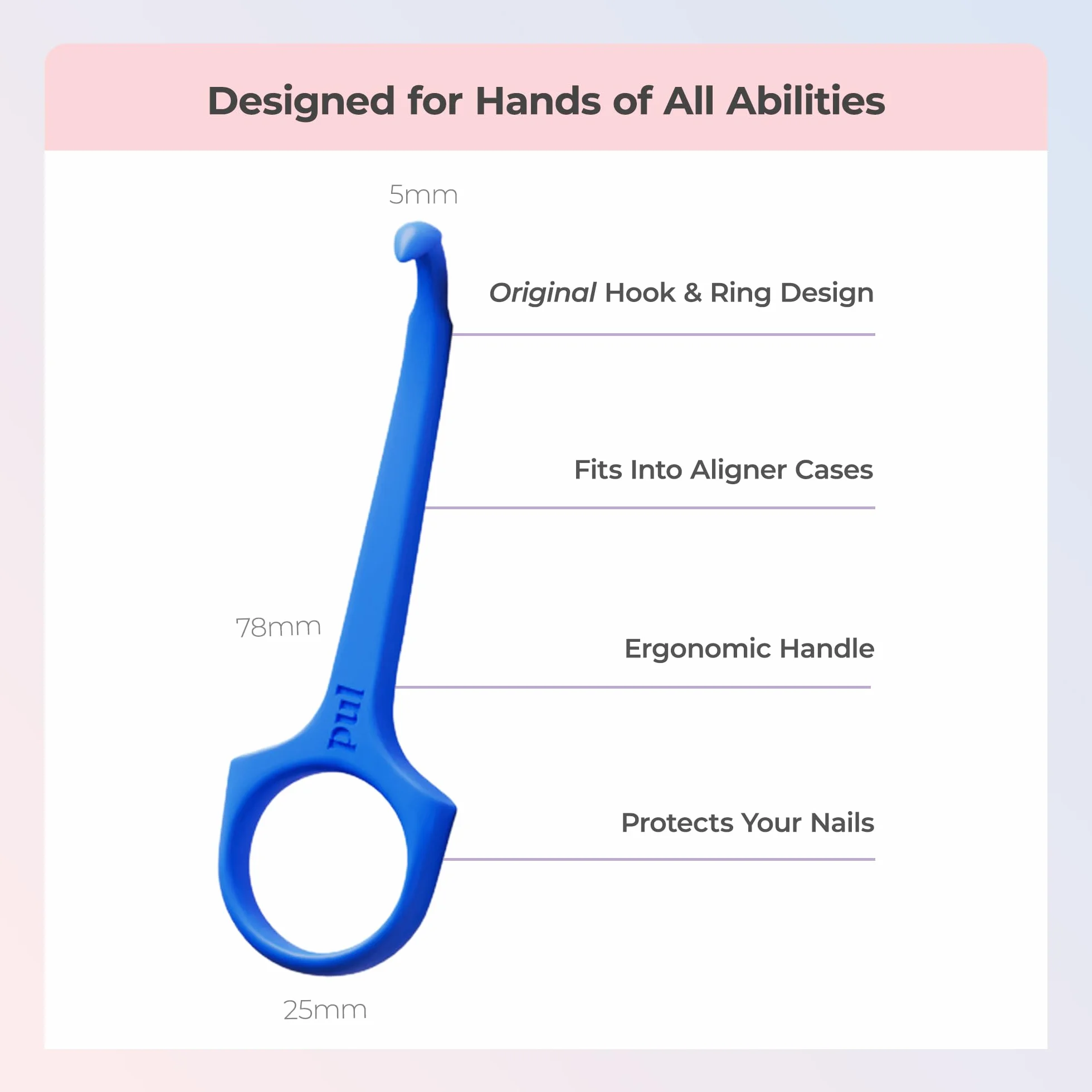 Clear Aligner narzędzie do usuwania invisalign by PULTOOL - narzędzie do usuwania bezpośredniego uśmiechu - niewidoczny przyrząd do usuwania wyrównywców - narzędzie do usuwania wyrównywców - narzędzie do usuwania ustalania - 3 opakowania