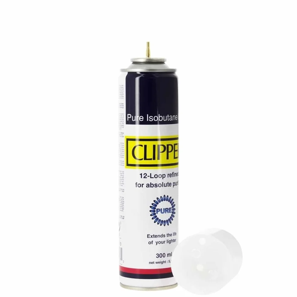 Clipper Gaz do zapalniczek 300 ml puszka czystego izobutanu