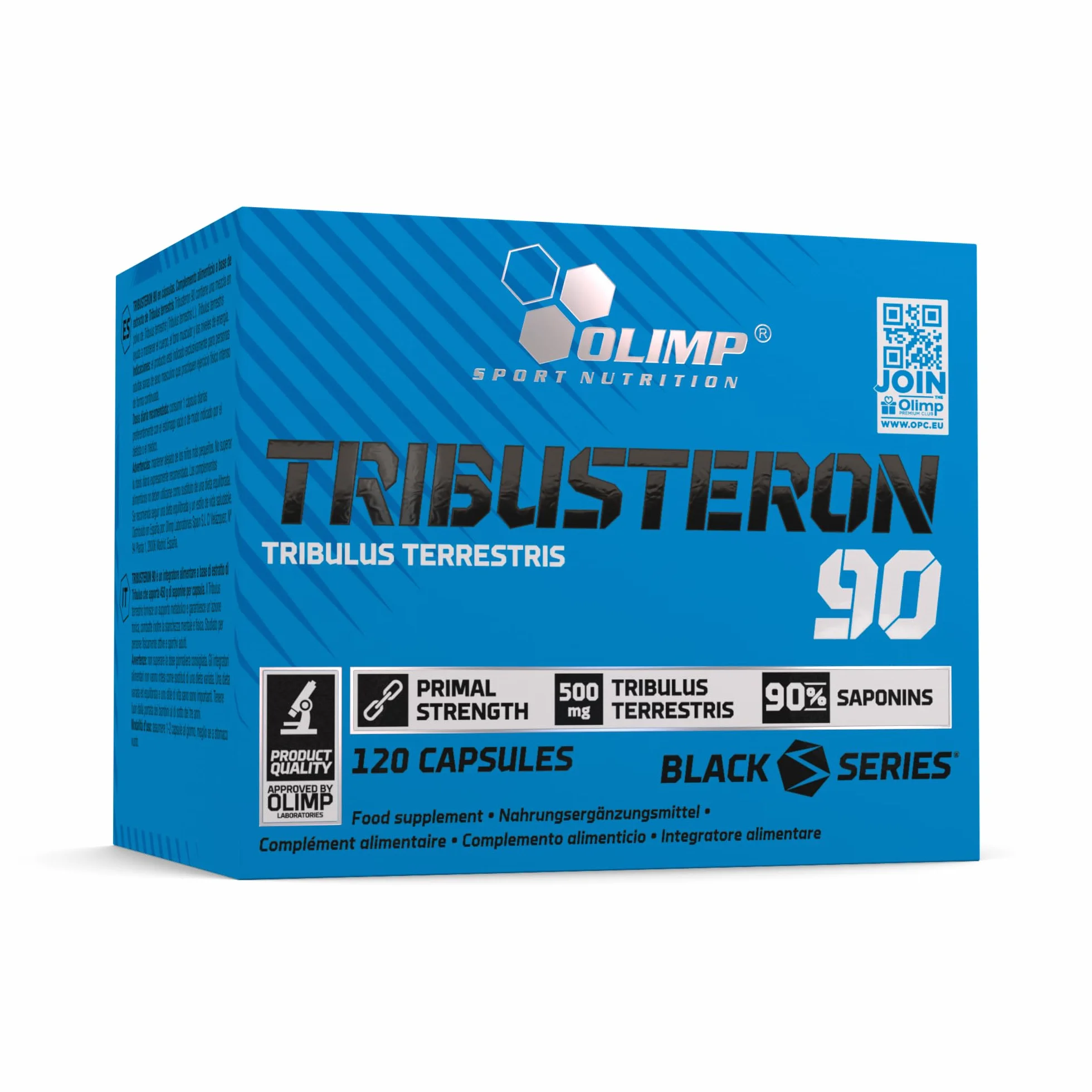 Olimp Tribusteron 90, 120 kapsułek, 1 opakowanie (1 x 74,4 g)