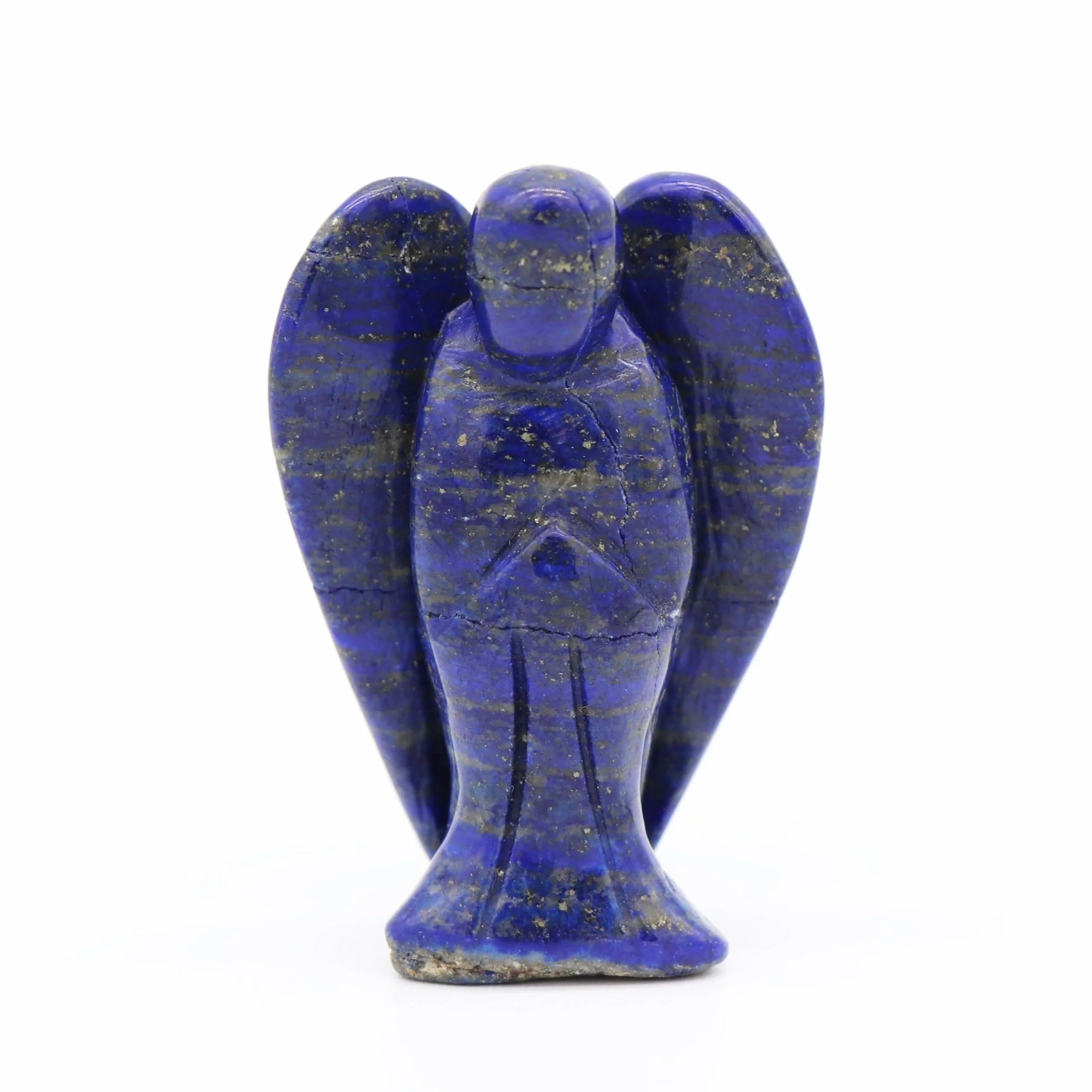 Figurka Anioł Stróż Kryształ Talizman Amulet Fengshui Dekoracja (Lazuryt)