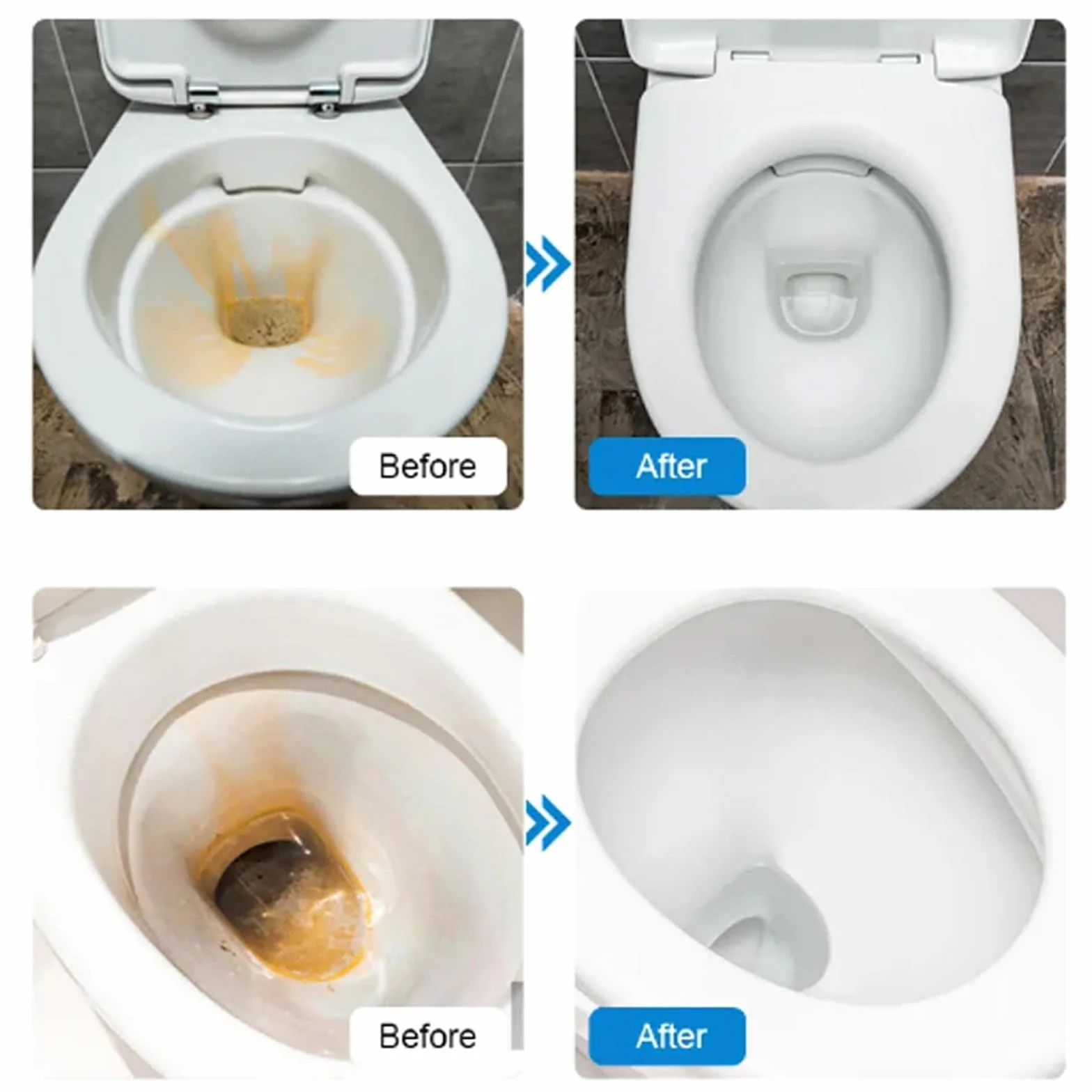 Powerful Toilet Bowl Cleaner Tablets, Toilet Descaler Tablets 12 Tablets, Strong Toilet Limescale Remover, Toilet Freshener, Active Toilet Bowl Cleaning Sheet, Toilet Cleaner for Stains(1box)