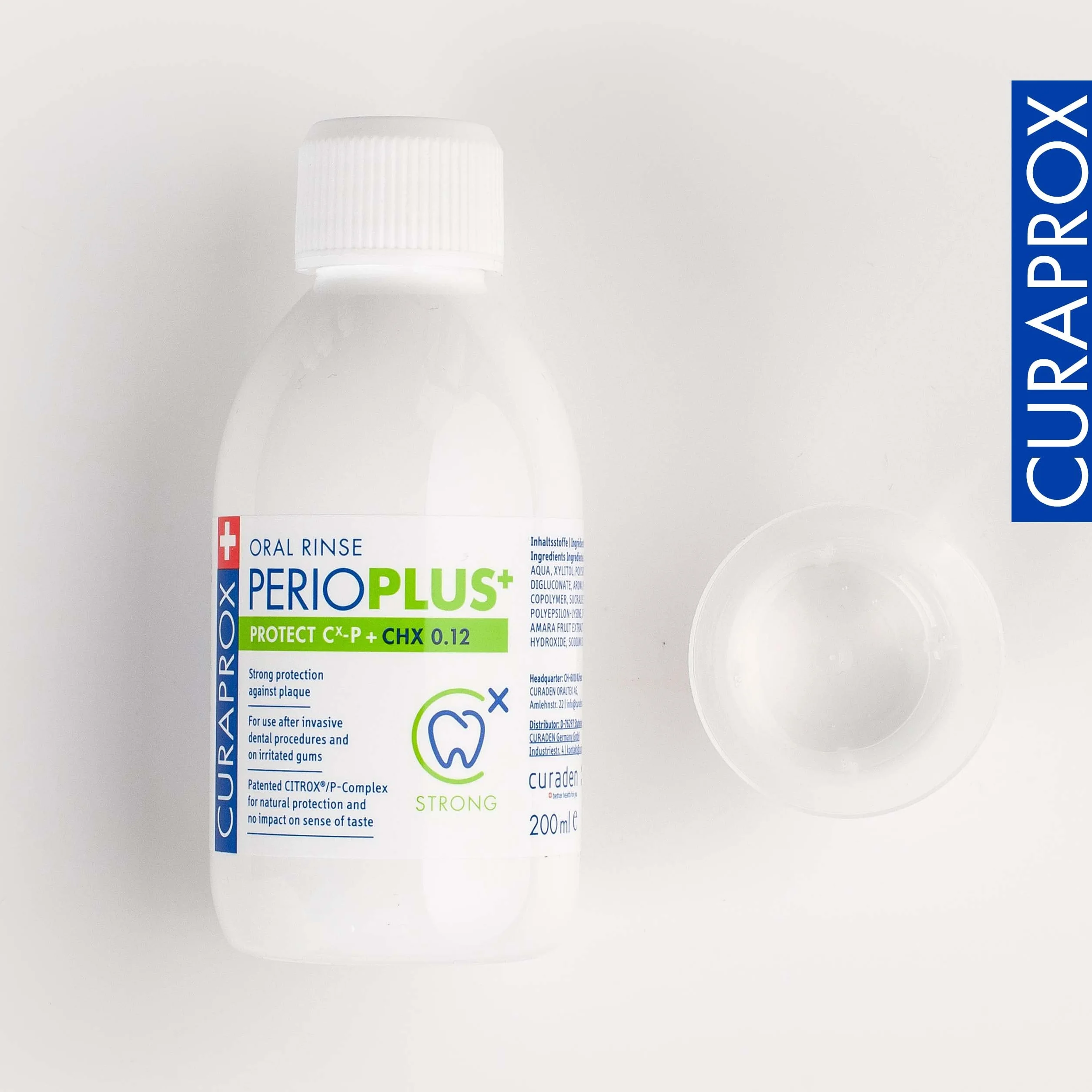 Curaprox Perio Plus Protect płyn do płukania jamy ustnej 200 ml