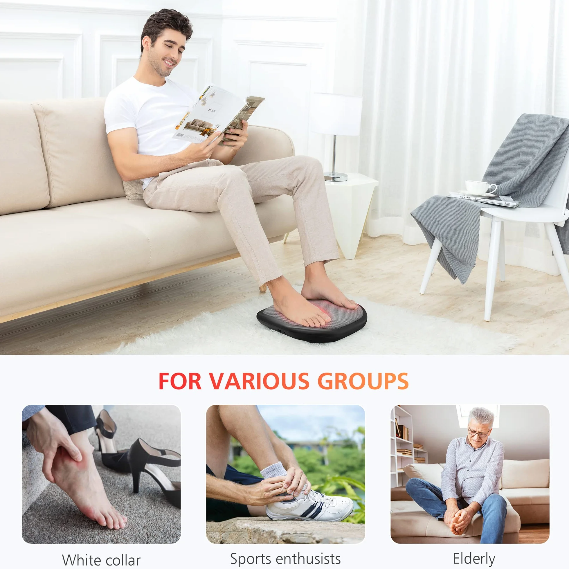 COMFIER Shiatsu masażer stóp