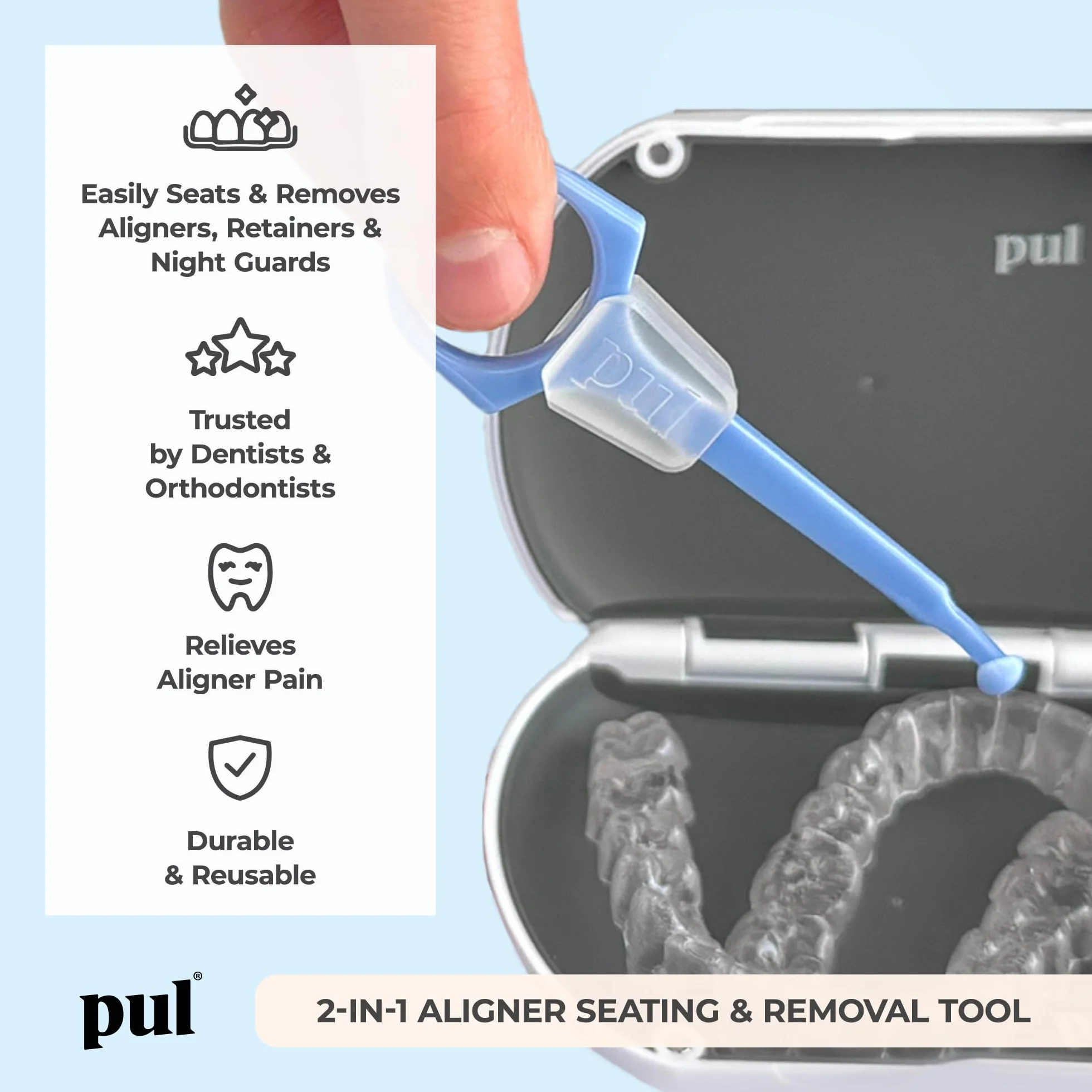 PUL System Aligner Chewies Narzędzie Demontażu Invisalign Wyrównania