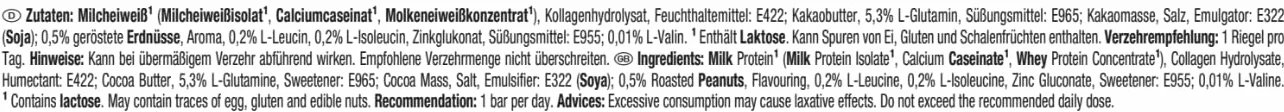 Weider 60% Protein Bar Karmelowy 45g x 24 Baton Proteinowy z L-glutaminą i BCAA