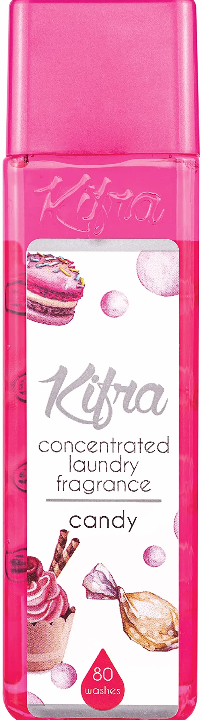 KIFRA CANDY Skoncentrowany zapach do prania 200ml 80 cykli