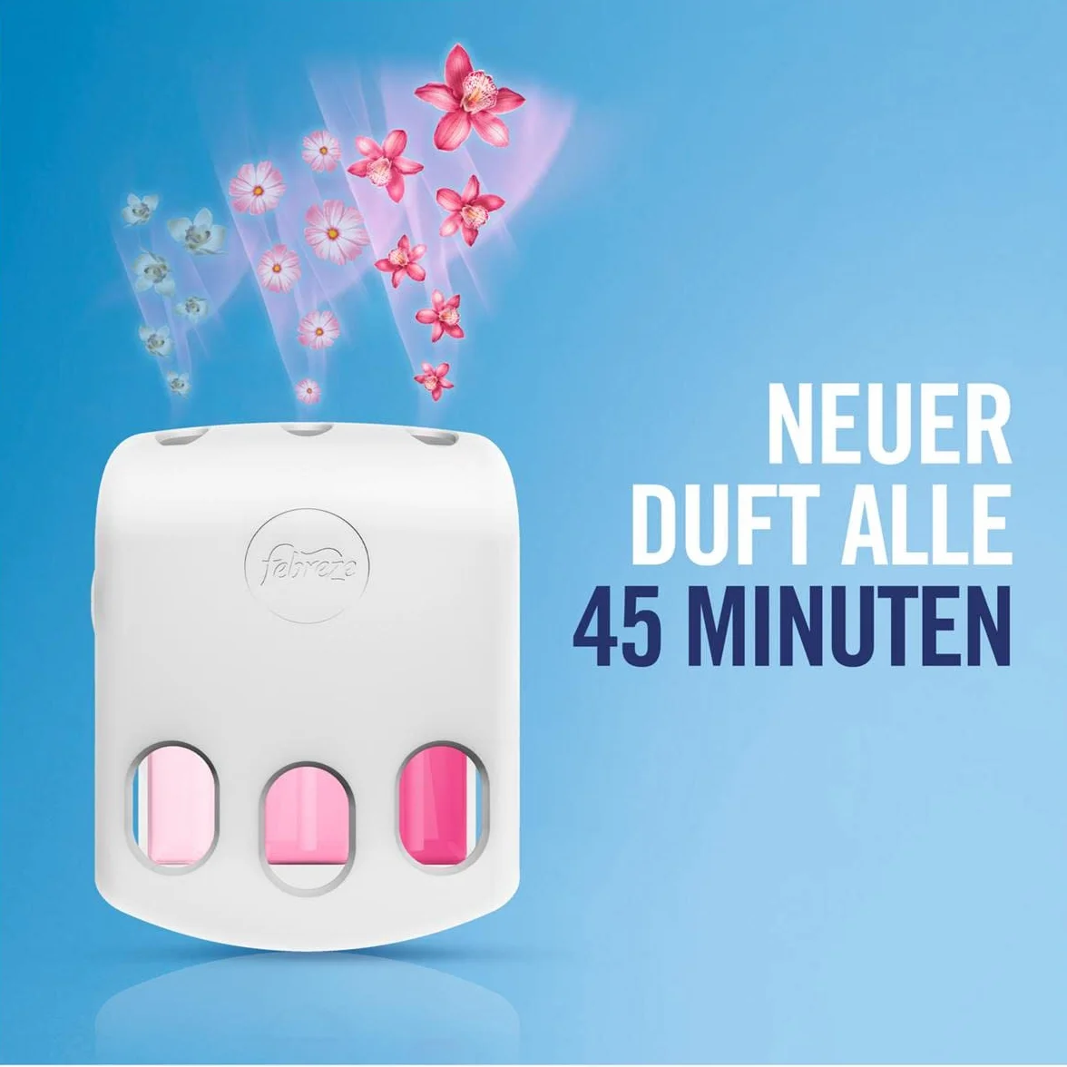 Febreze 3Volution wtyczka zapachowa (20 ml) Bali Jasmin i limonka, uzupełniająca, zapach do pomieszczeń i odświeżacz powietrza
