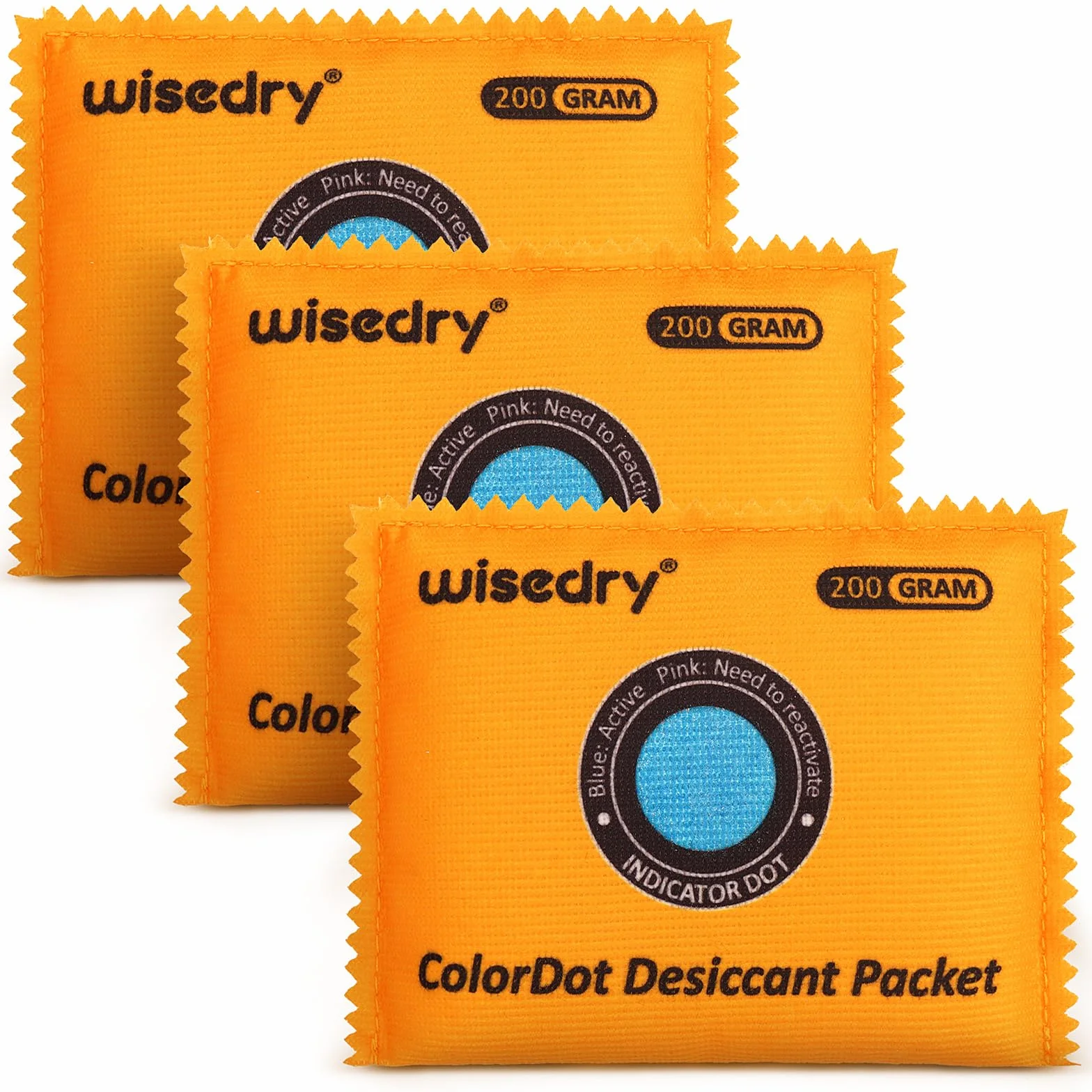 Wisedry 200 g 3 opakowania wielokrotnego użytku do przechowywania