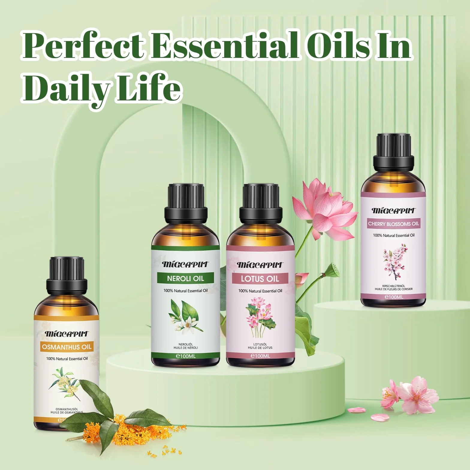 Olejek eteryczny z neroli 100 ml naturalny olejek zapachowy do dyfuzora aromaterapii