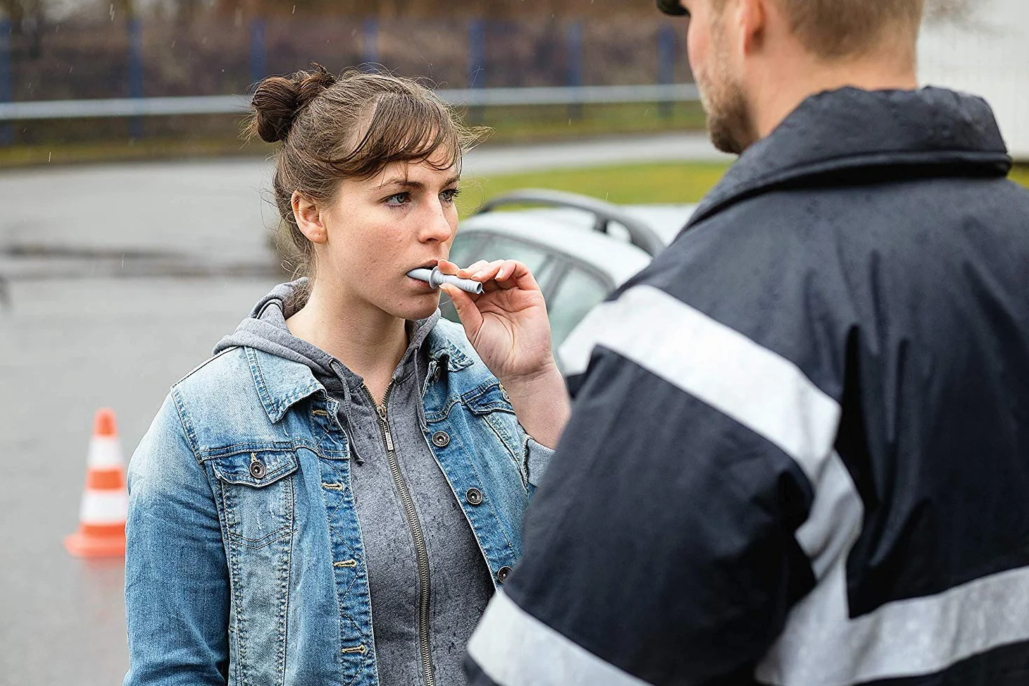 Dräger DrugCheck 3000 | 3X 6-panelowe testy leków na ślinę do użytku domowego | jednorazowego użytku | wykrywa THC, metamfetaminę, amfetaminę, benzodiazepinę, kokainę i opipaty