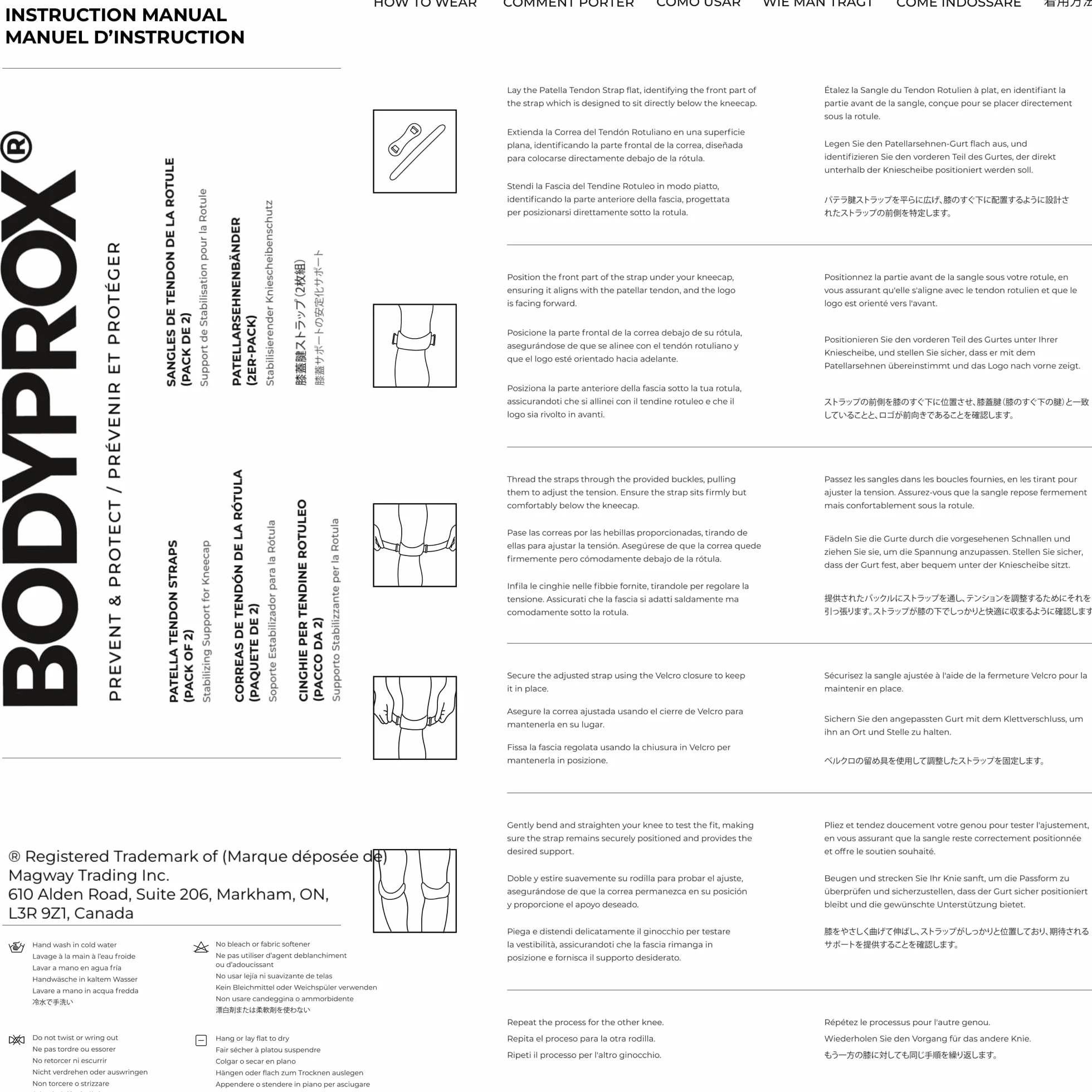 Bodyprox Patella Pas na kolano z paskiem łagodzącym ból kolana, do wędrówek, piłki nożnej, koszykówki, biegania, swetrów, kolan, tenisa, zapalenia ścięgien, siatkówki i przysiadów, 2 szt