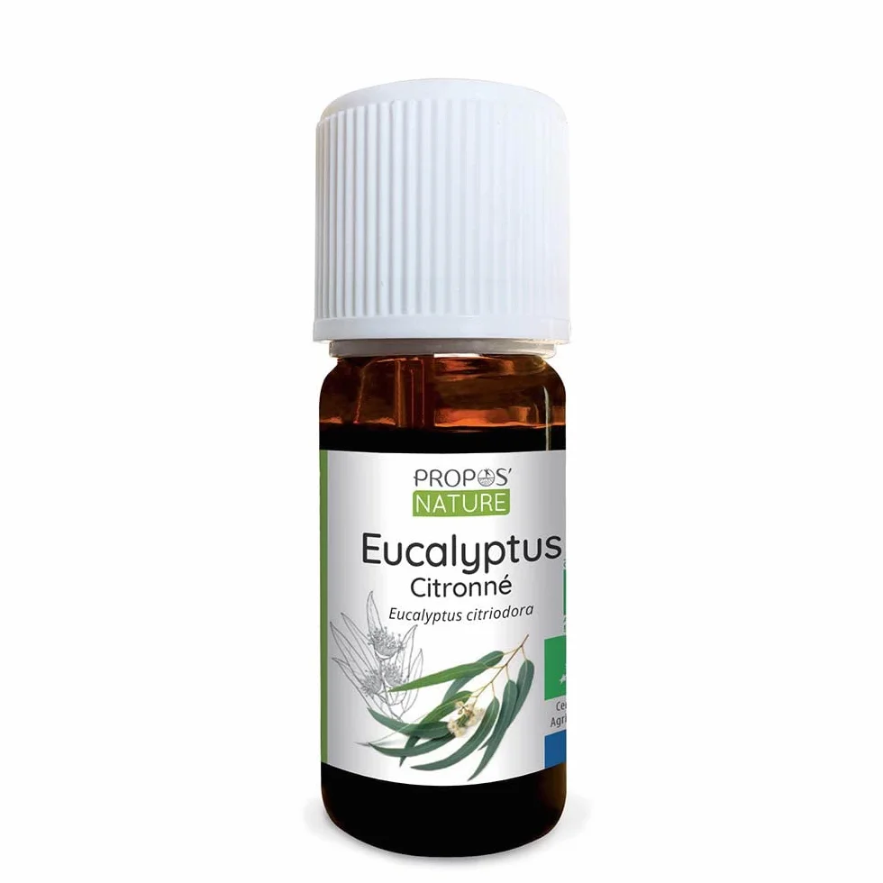 Organiczny olejek eteryczny z eukaliptusa cytrynowego - olejek z liści eukaliptusa citriodora - 100% czysty i naturalny - 10ml - PROPOZYNATURA