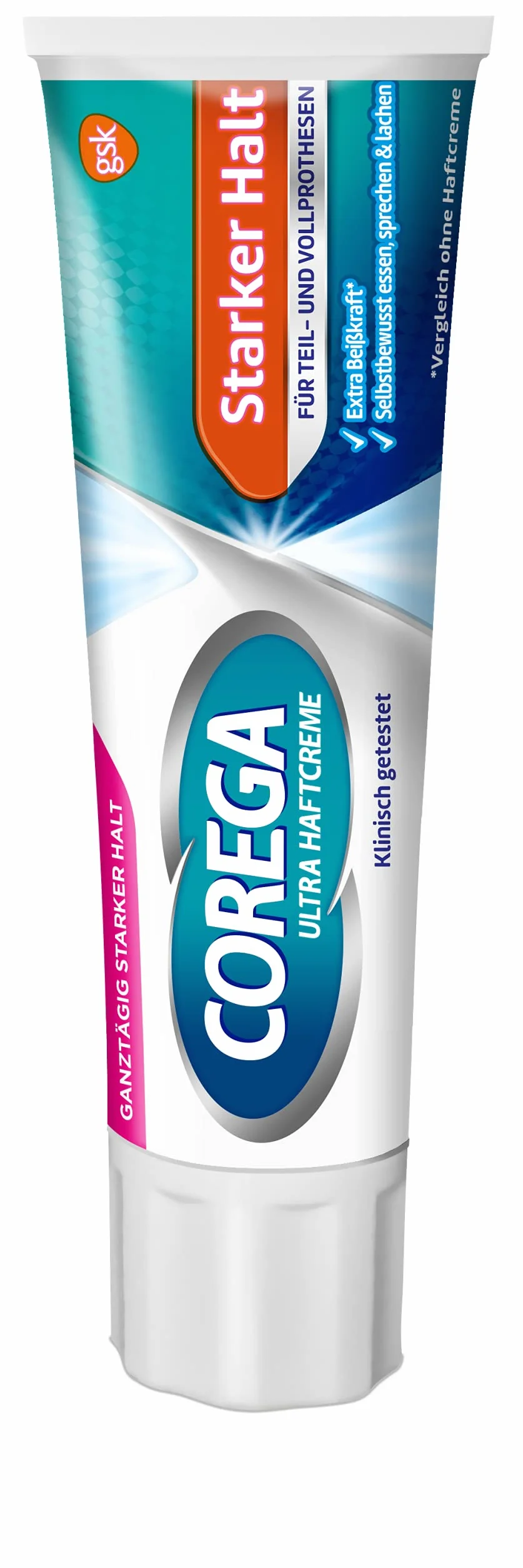 Corega Ultra krem samoprzylepny mocny chwyt do protez 40 g
