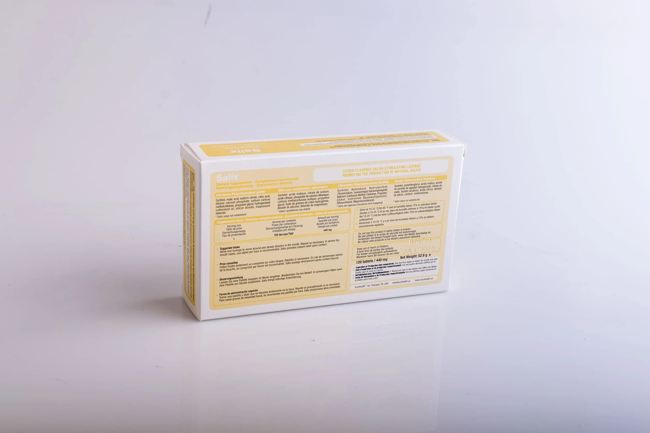 Salix 120 tabletek Eurohealth