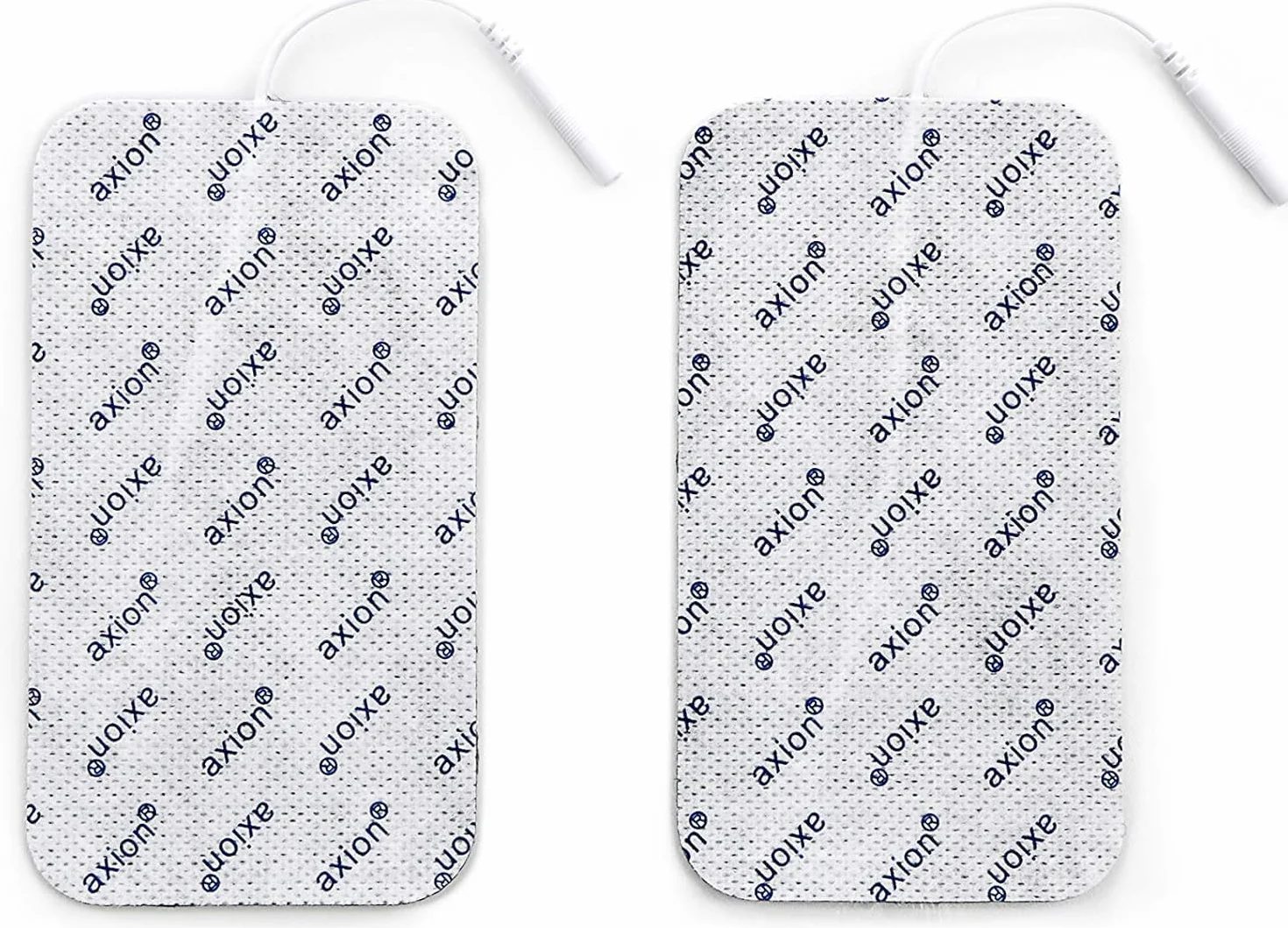 2 duże elektrody żelowe 12x7cm do elektrostymulatora do treningu EMS nóg na cellulit